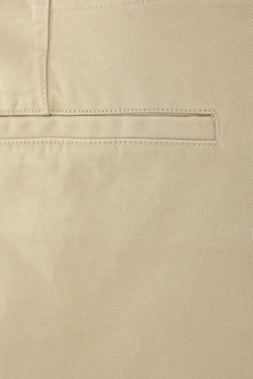 BURBERRY pantalone loose-fit in cotone Grandi sconti