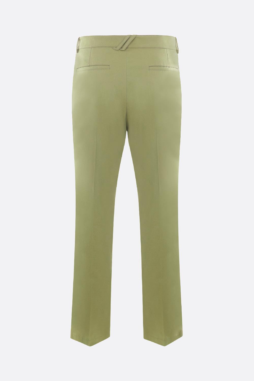BURBERRY pantalone chino in twill di cotone Nuovi prodotti