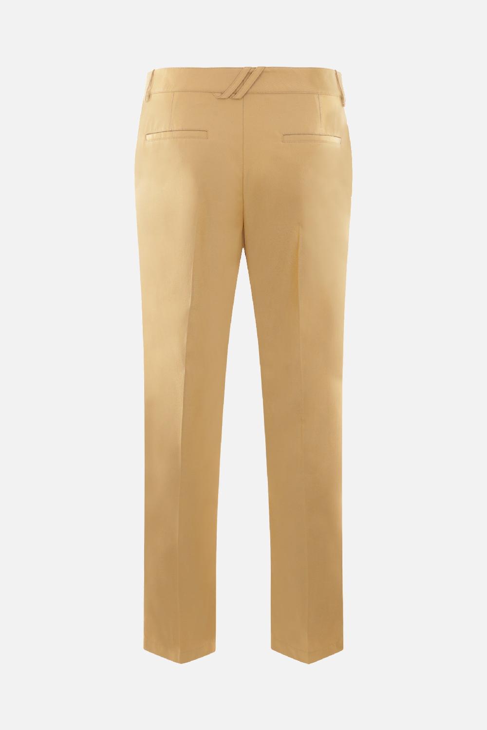 BURBERRY pantalone chino in twill di cotone Comprane uno, ottenene uno gratis