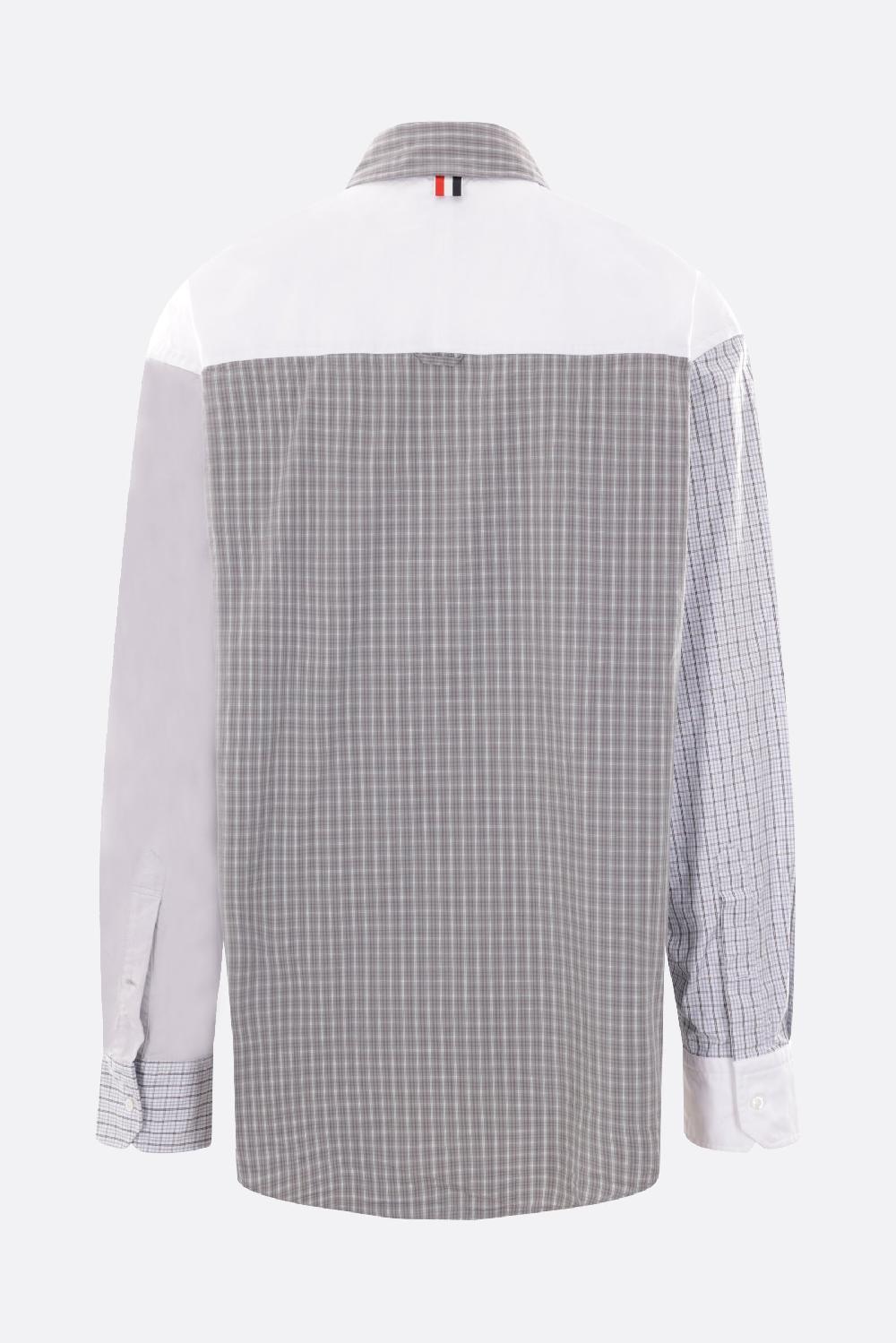 THOM BROWNE camicia oversize Funmix in Oxford Offerta settimanale