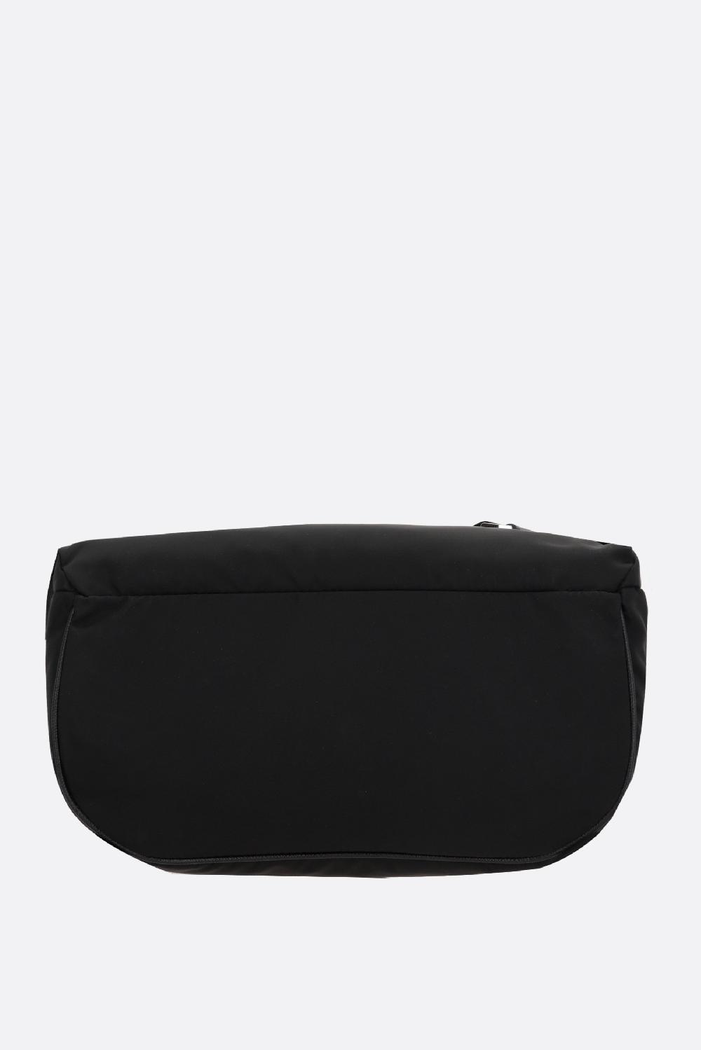PRADA borsa a spalla in Re-Nylon e pelle Saffiano Super sconto