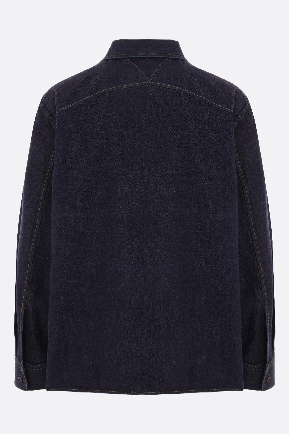 BOTTEGA VENETA camicia in denim 50% di sconto con spedizione gratuita