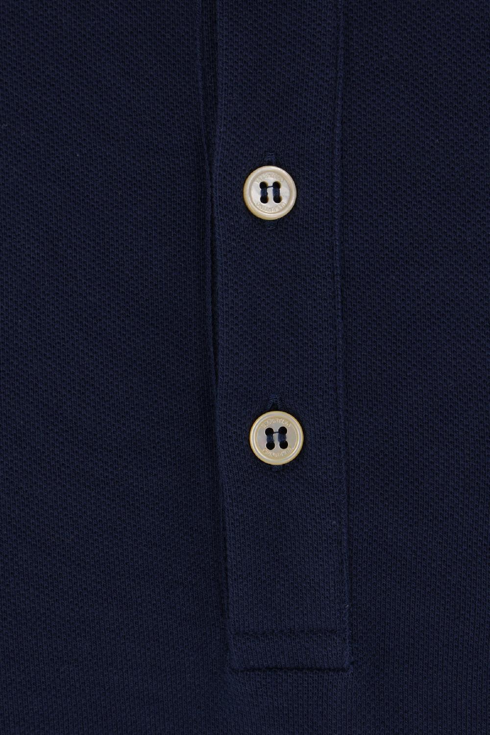VALENTINO GARAVANI polo in piquet patch VLogo Trasporto libero internazionale
