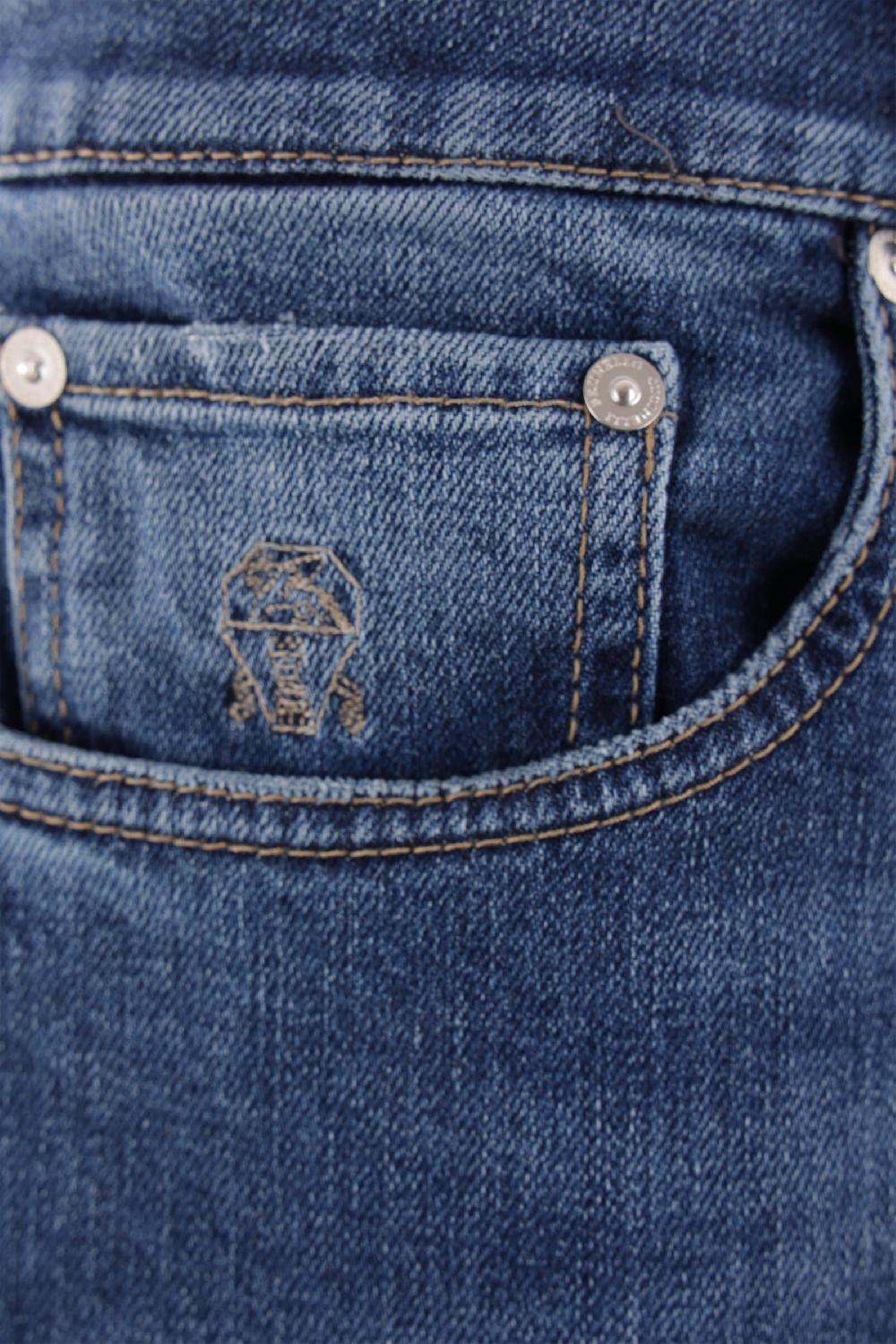 BRUNELLO CUCINELLI jeans regular-fit in denim Soddisfazione Garantita