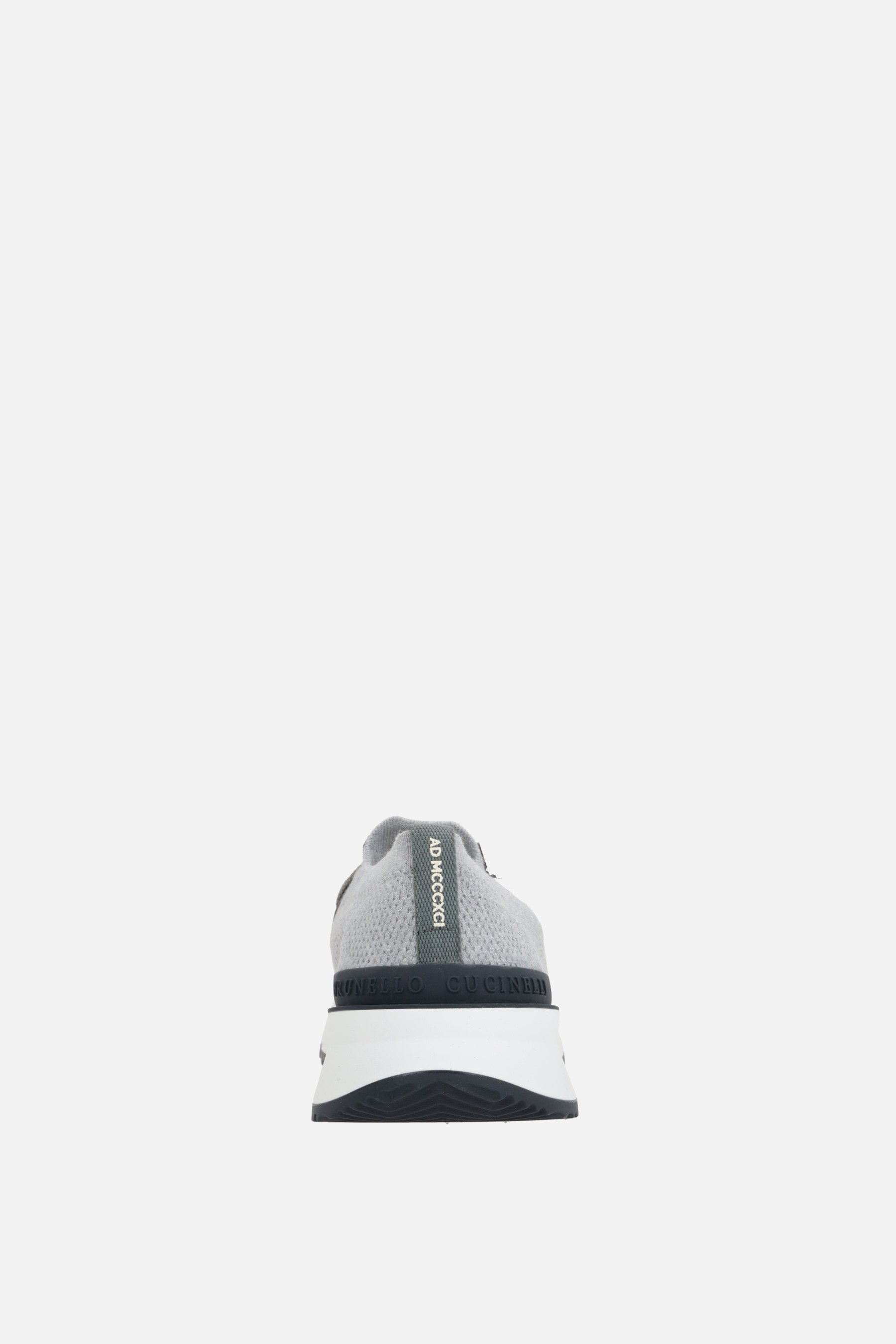 BRUNELLO CUCINELLI sneaker in maglia di cotone Qualità Garantita