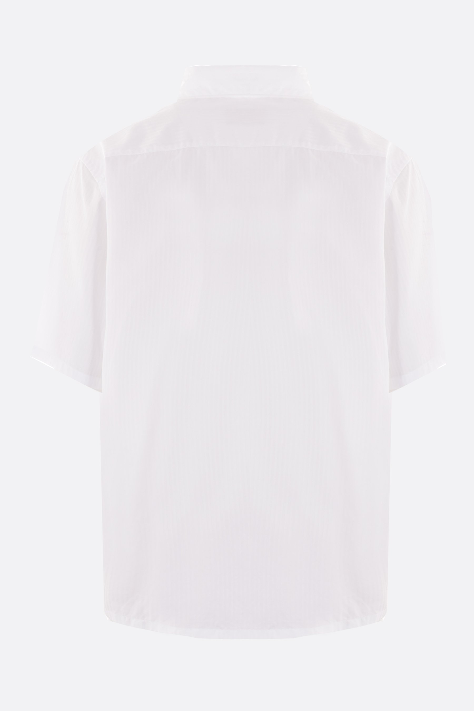 PRADA camicia bowling in cotone a righe Promozione Limitata