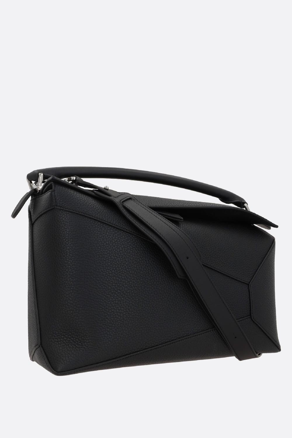 LOEWE borsa a mano Puzzle large in pelle martellata Fino Al -60%