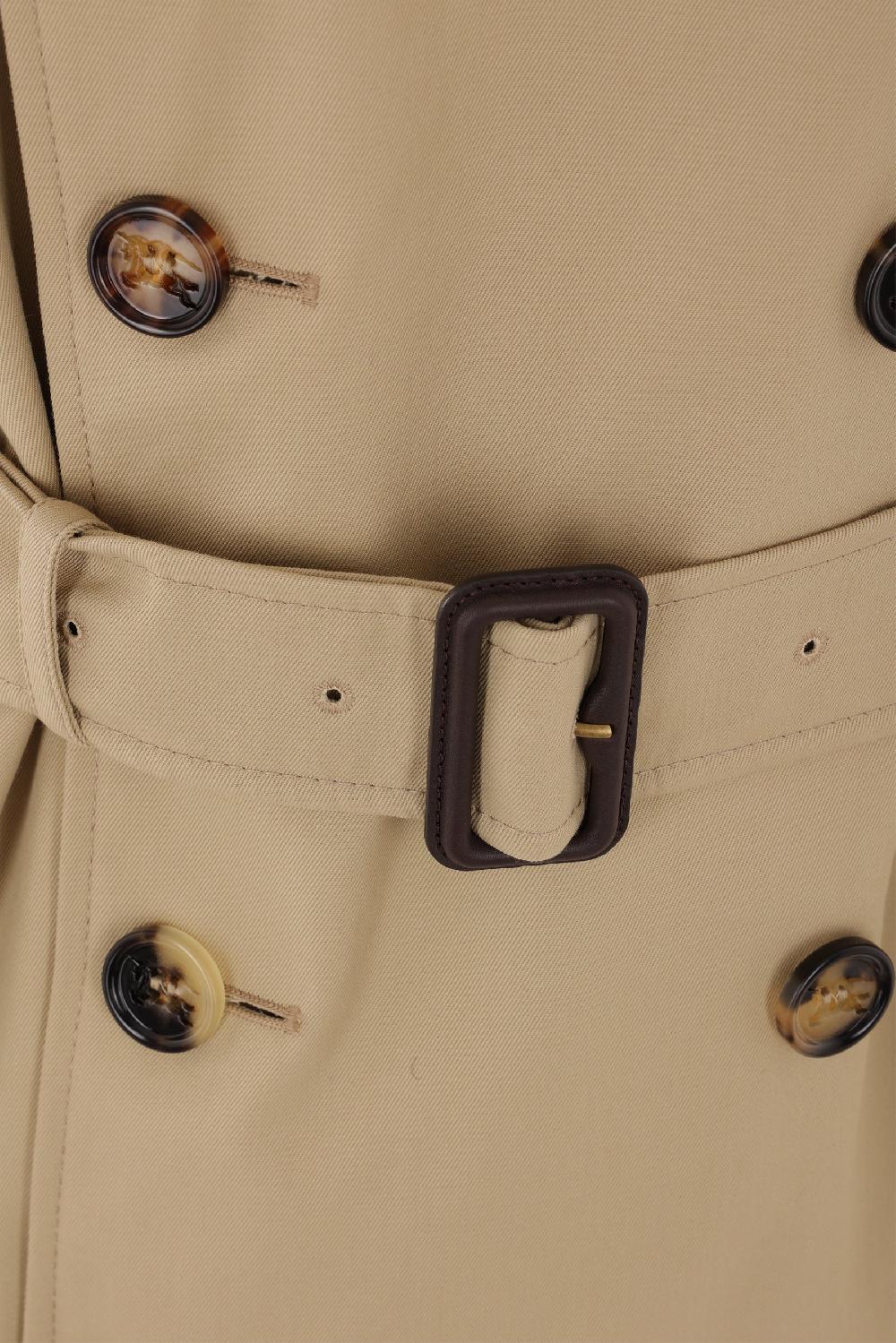 BURBERRY trench corto in misto cotone Online