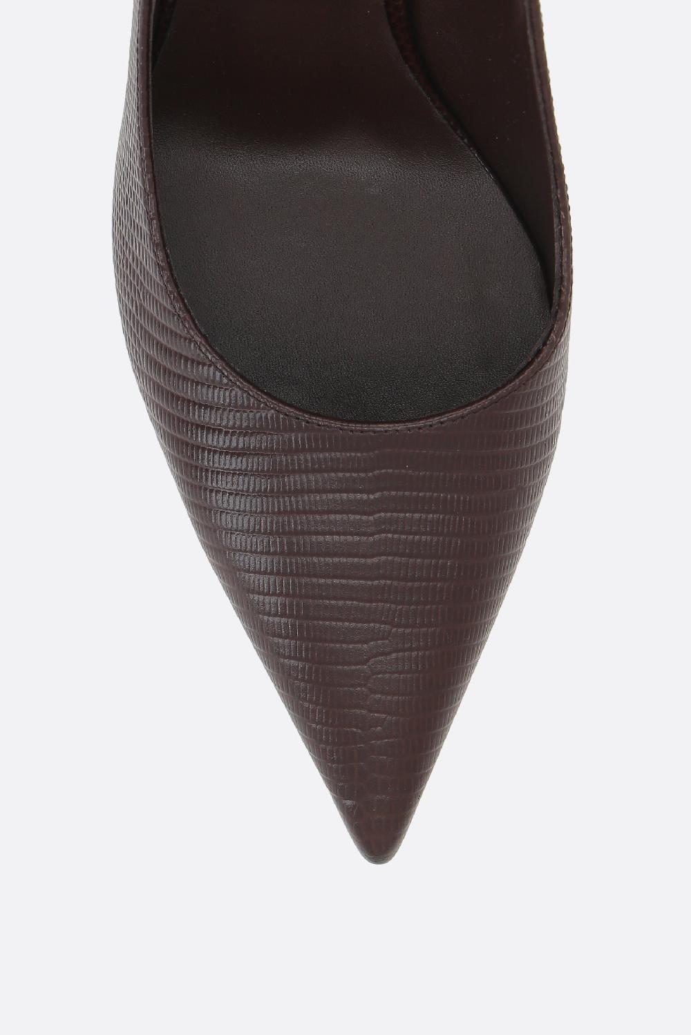 JIMMY CHOO décolleté Love in pelle stampa lucertola Outlet