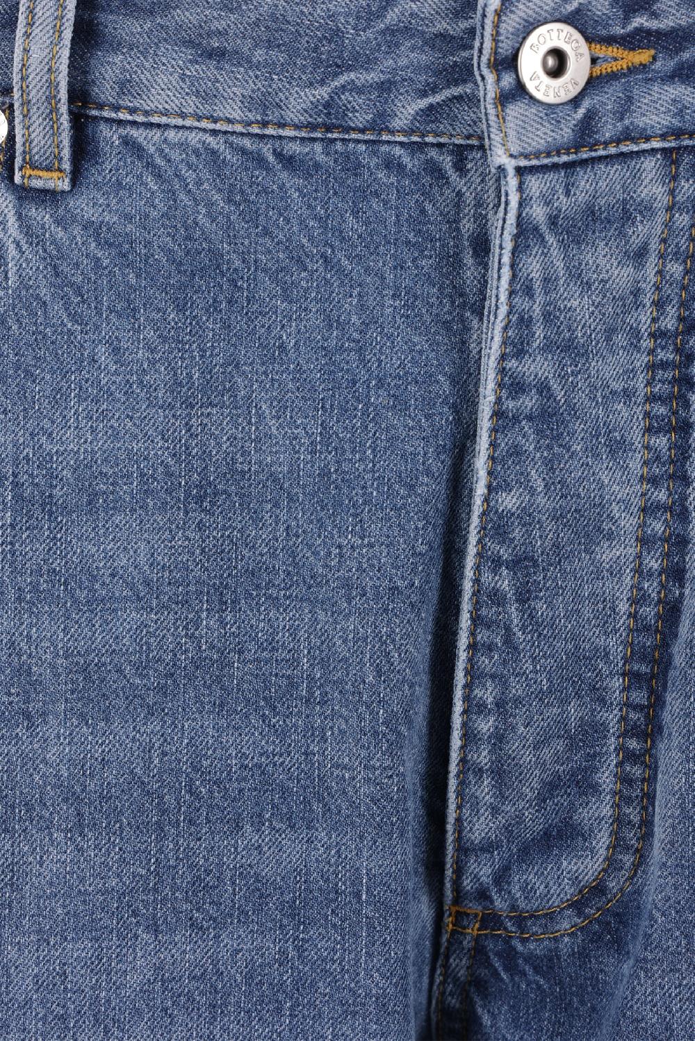 BOTTEGA VENETA jeans in denim con risvolto Hotsell