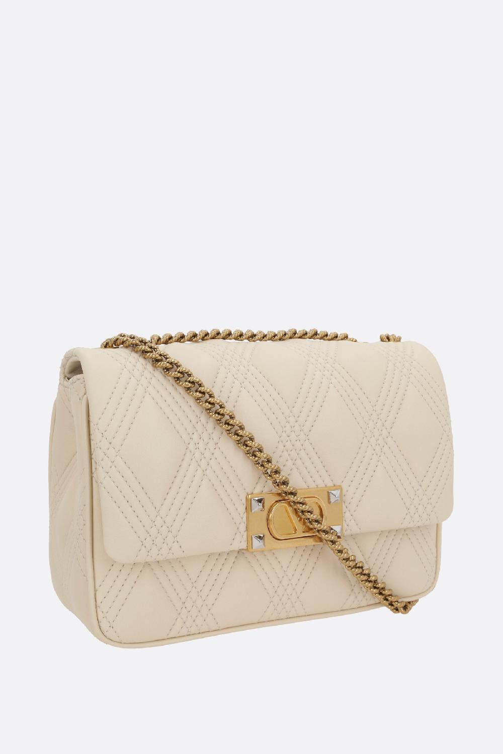 VALENTINO GARAVANI borsa a spalla Quiltie 67 media in nappa matelassé Comprare a buon mercato