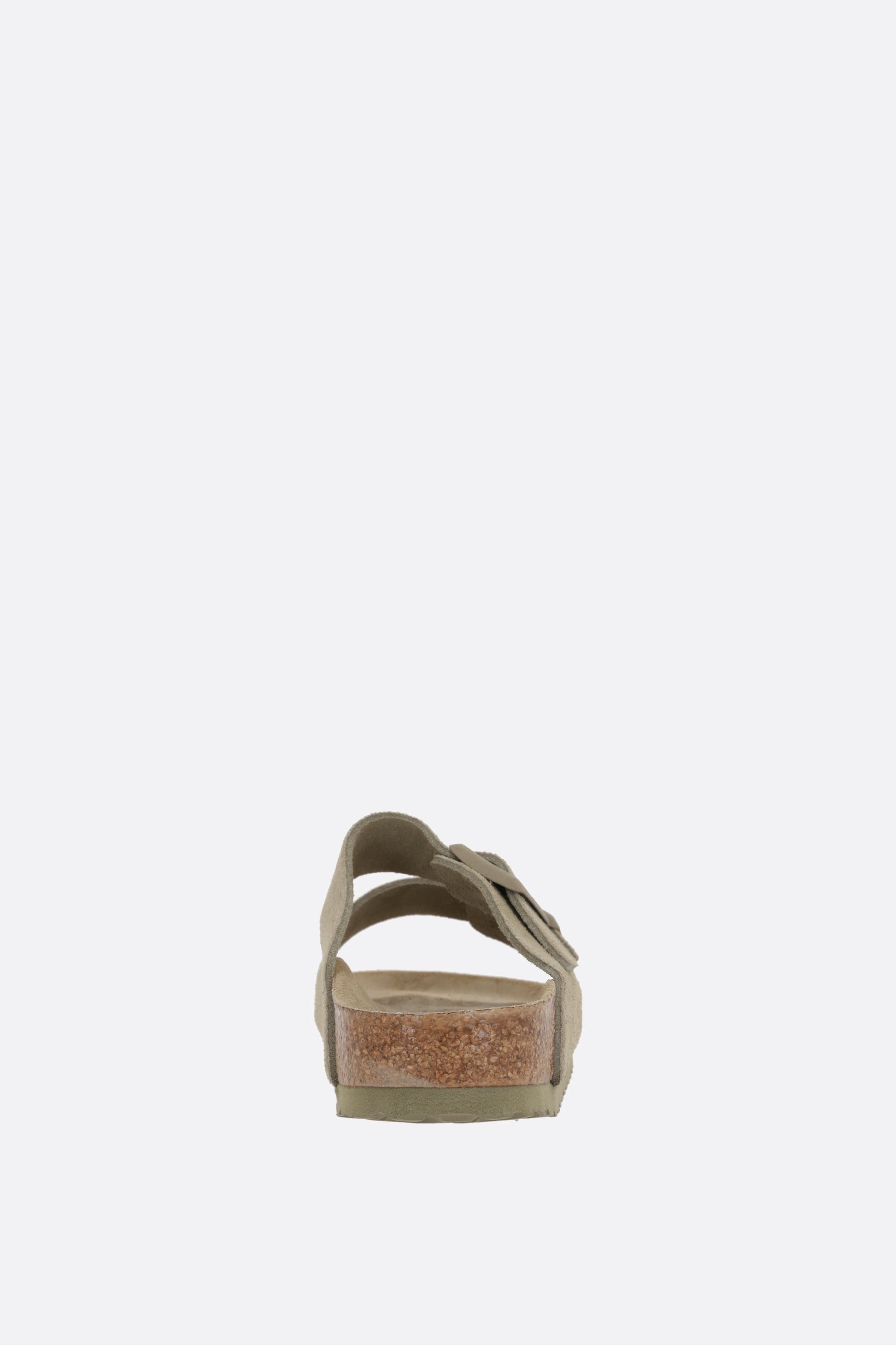 BIRKENSTOCK sandalo flat Arizona BS in suede (Narrow Fit) Offerta Pasqua
