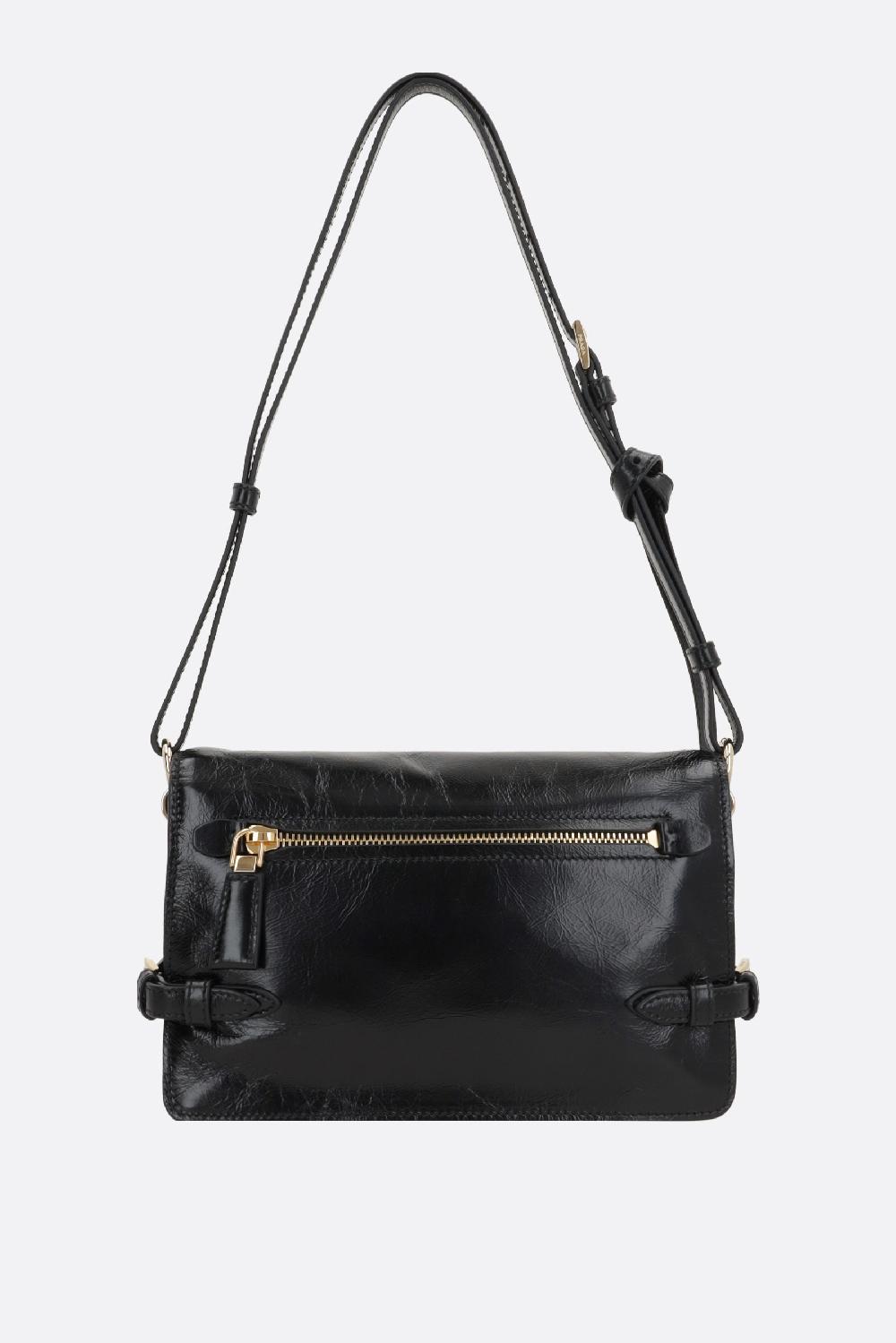 PRADA borsa a spalla in pelle Soft Lux Smaltimento dello stoccaggio