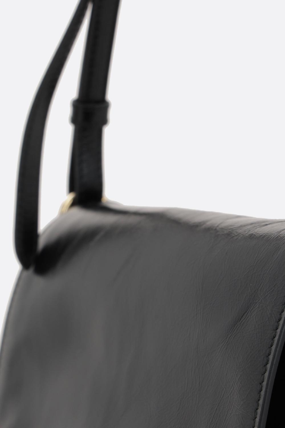 PRADA borsa a spalla in pelle Soft Lux Smaltimento dello stoccaggio