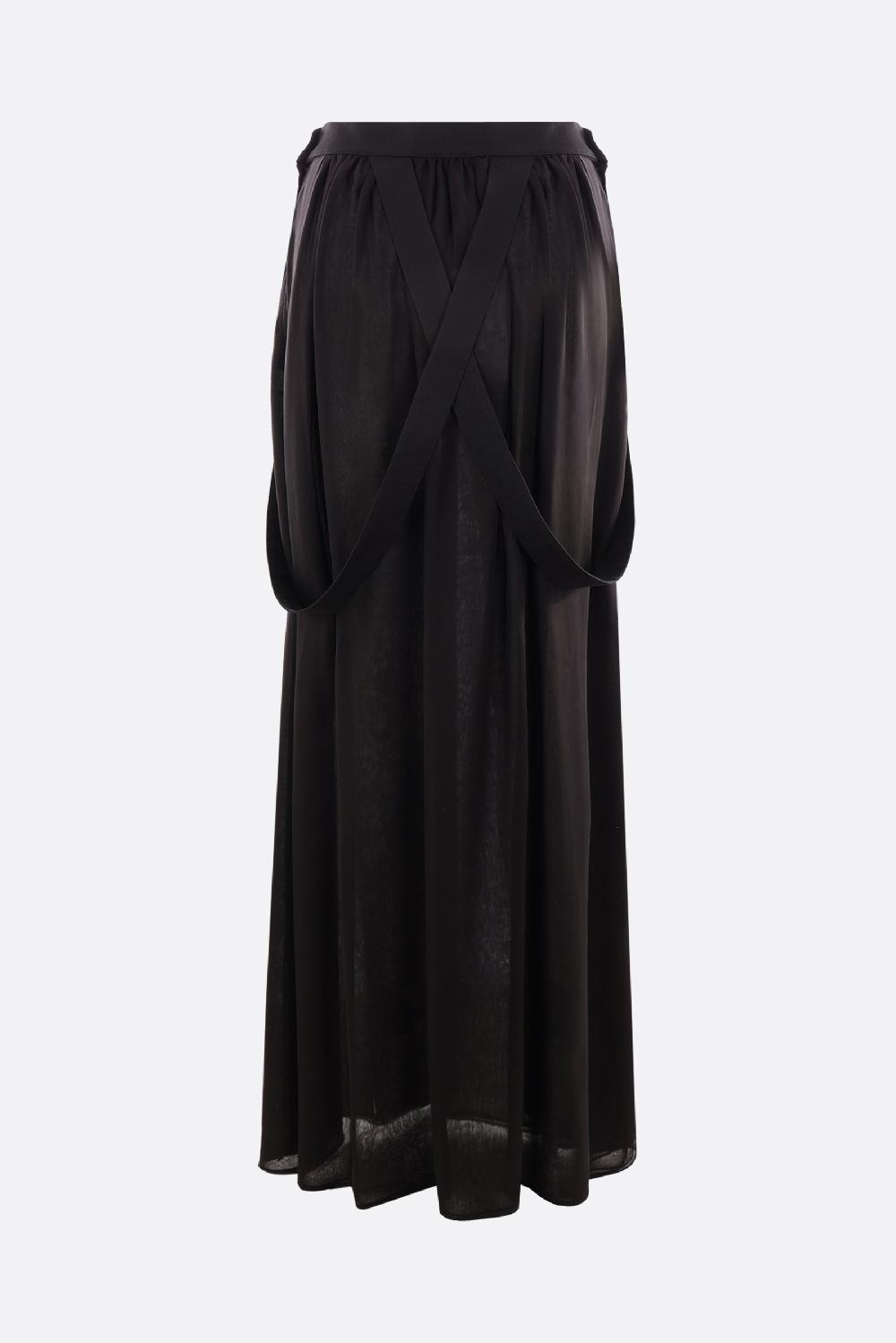 MAX MARA gonna Jedy in chiffon Offerte esclusive