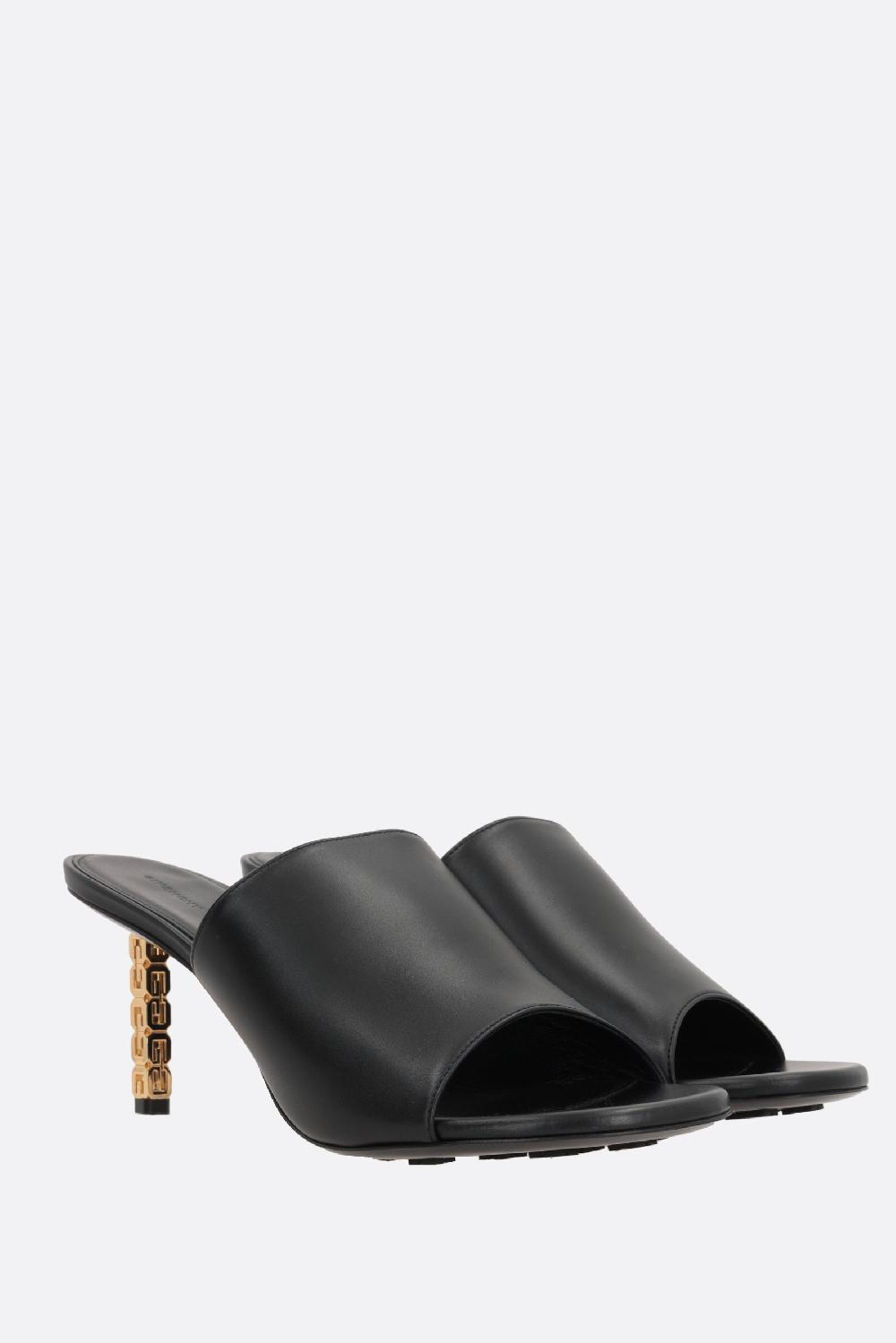 GIVENCHY sandalo G Cube in pelle liscia Offerte stagionali