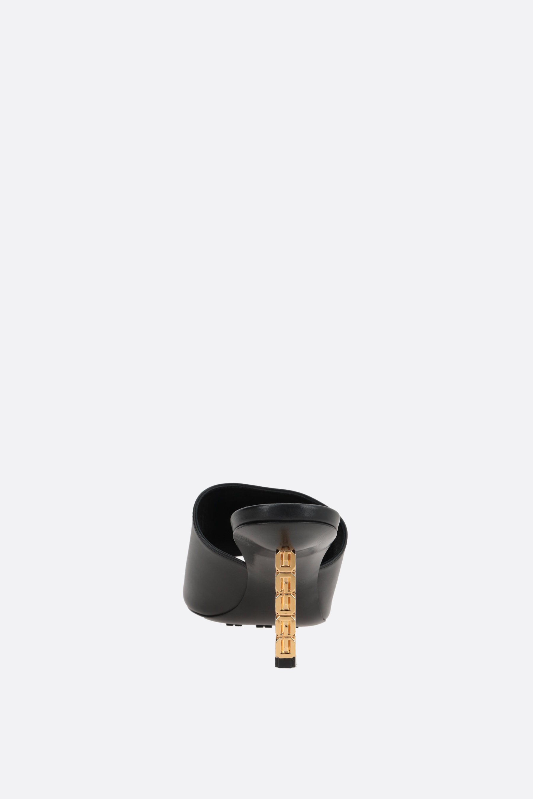 GIVENCHY sandalo G Cube in pelle liscia Offerte stagionali