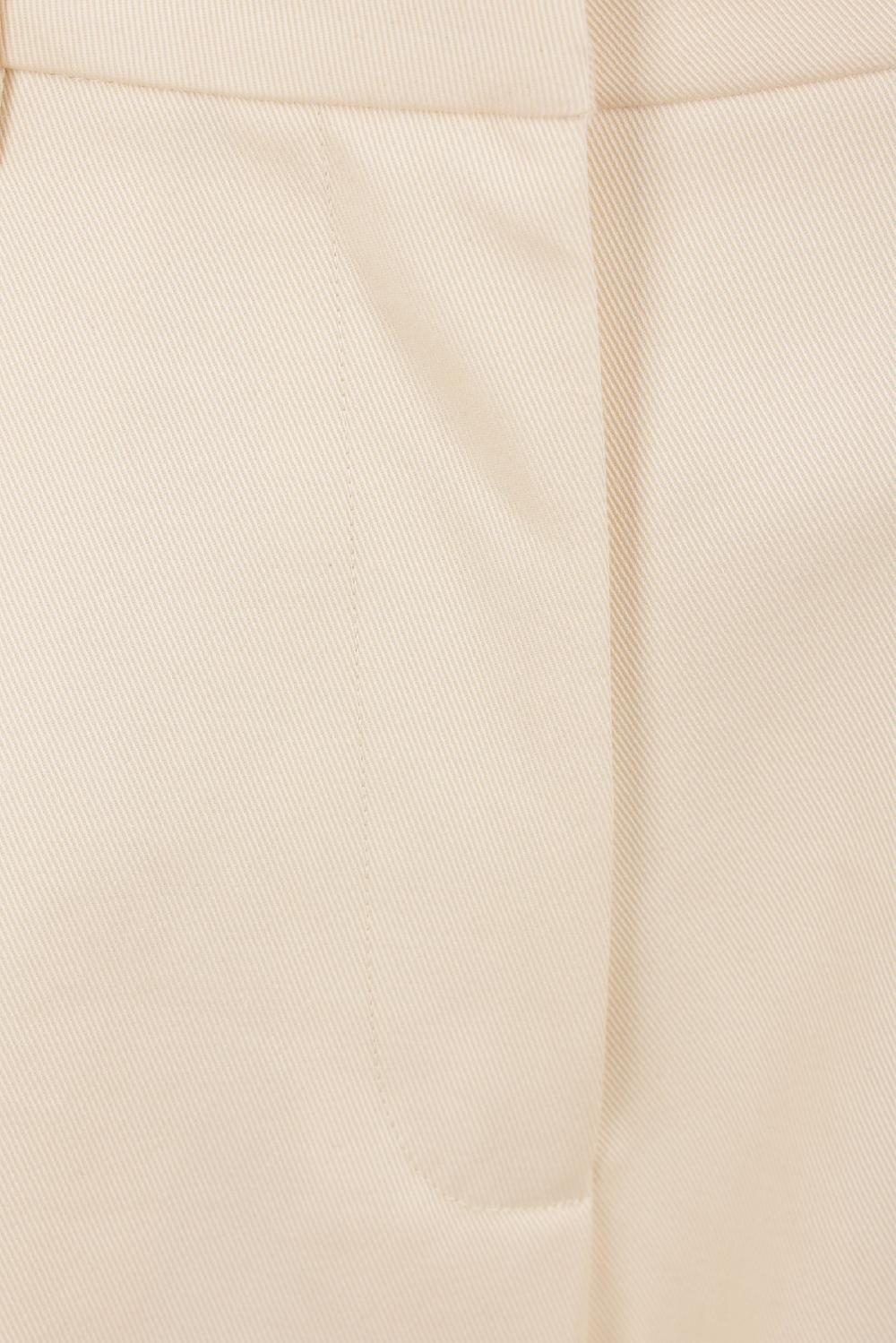 SIMONE ROCHA pantalone cropped a gamba larga in drill Comprane uno, ottenene uno gratis
