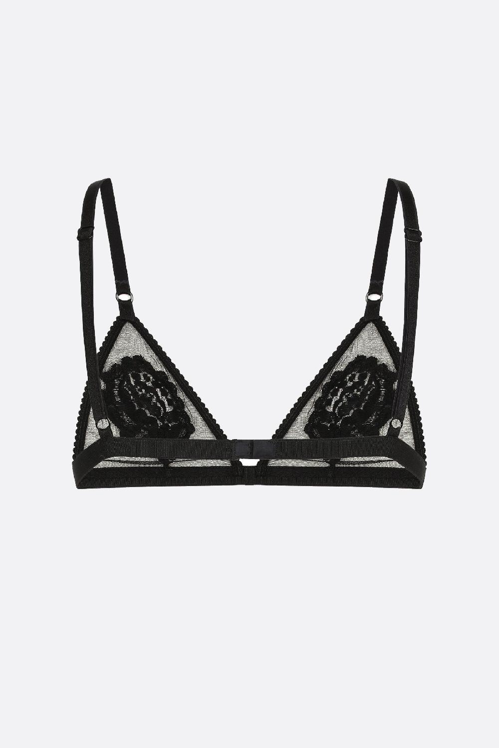 DOLCE & GABBANA reggiseno in rete con ricami Offerte giornaliere