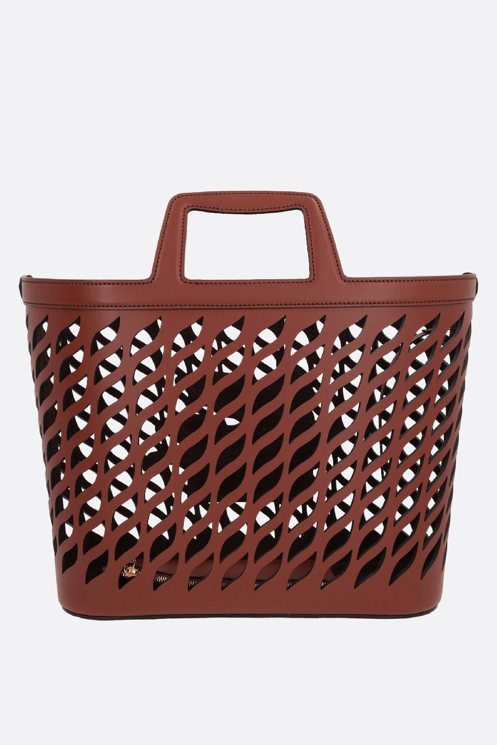 ETRO borsa a mano Coffa large in pelle laserata Offerte speciali