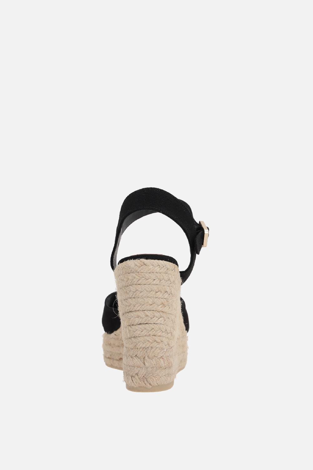 CASTANER sandalo con zeppa Blaudell in canvas Latest stili