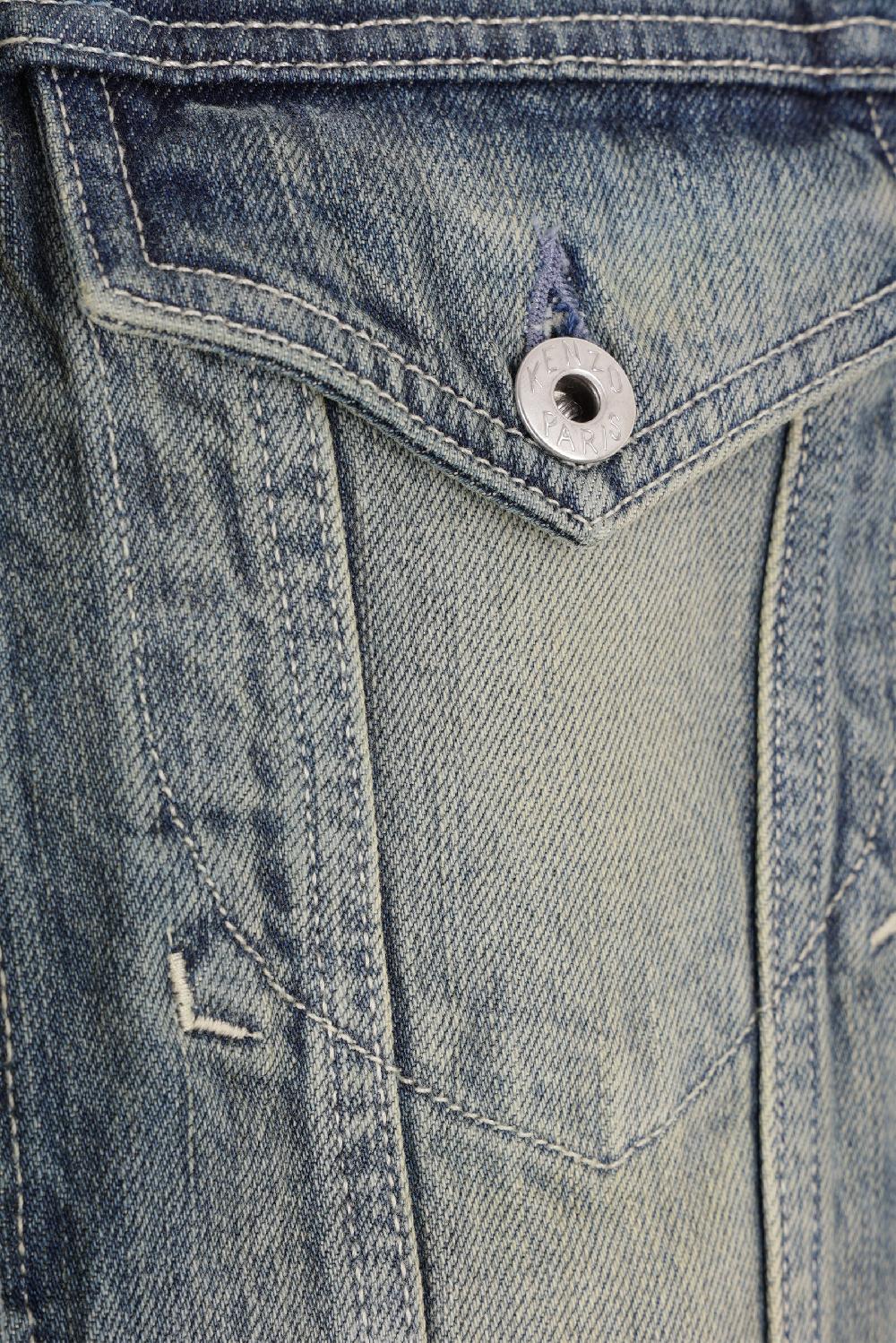 KENZO giubbotto trucker in denim giapponese KENZO Archive Ultimo giorno