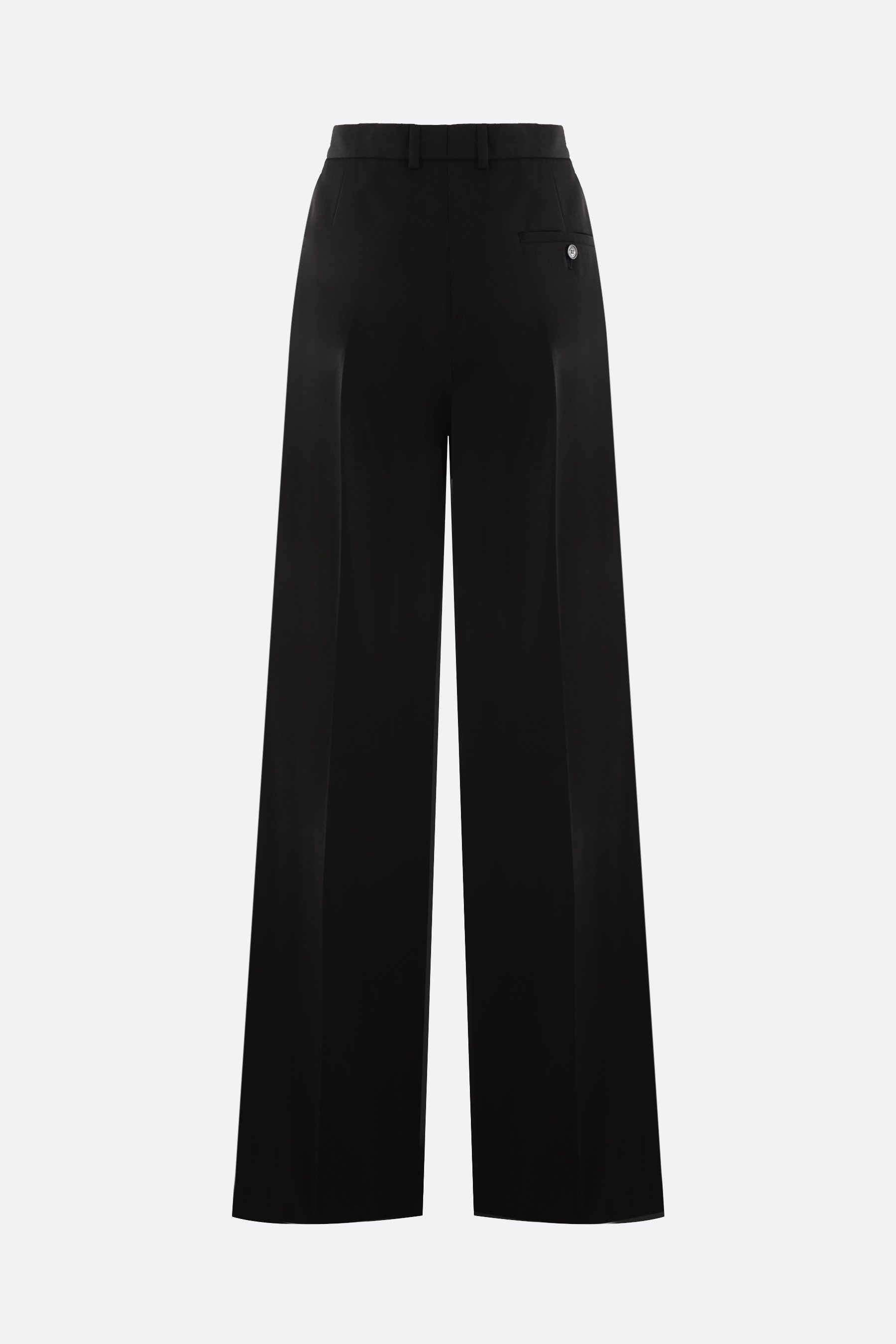 BALENCIAGA pantalone sartioriale a gamba dritta in barathea Promozione temporanea