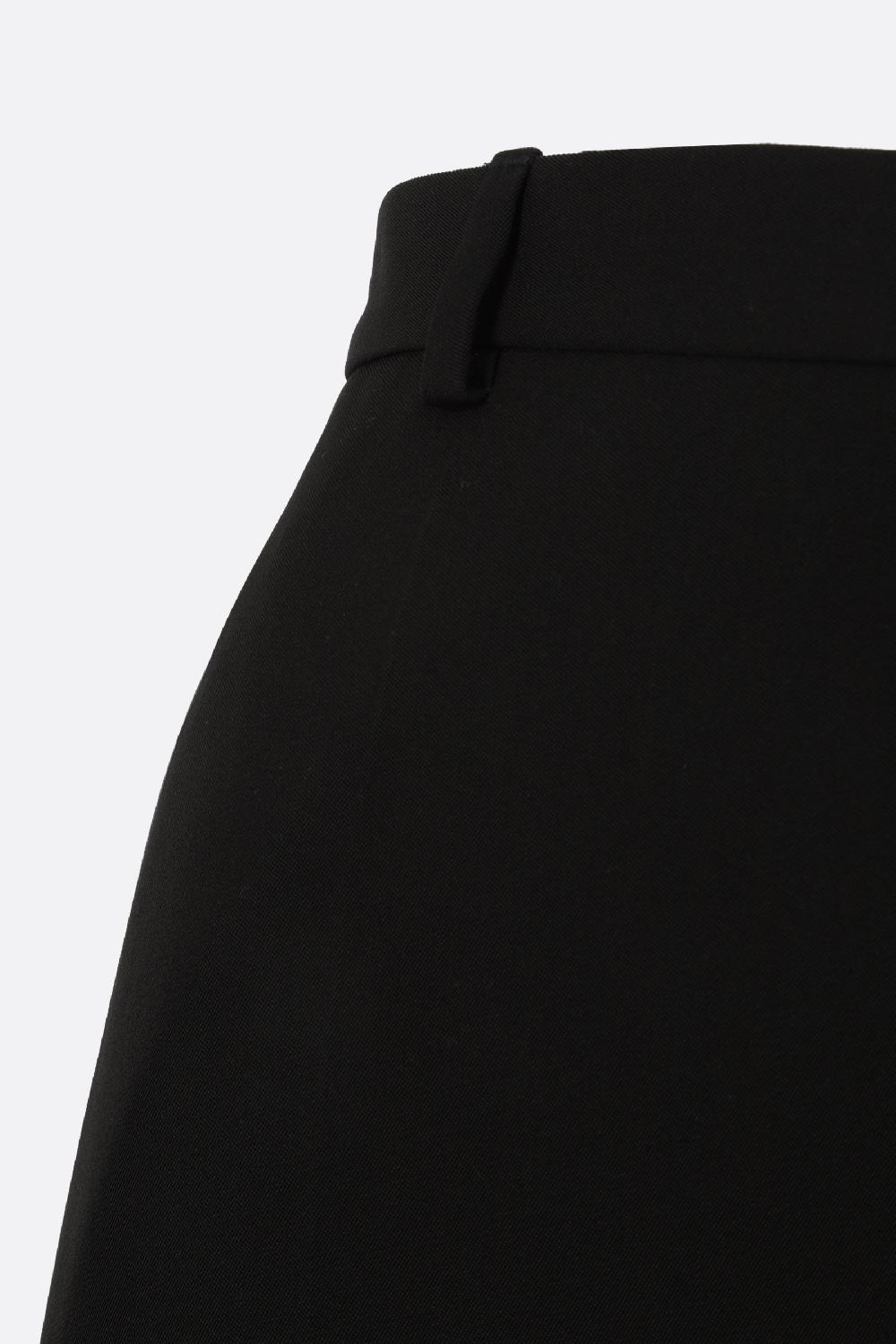 BALENCIAGA pantalone sartioriale a gamba dritta in barathea Promozione temporanea