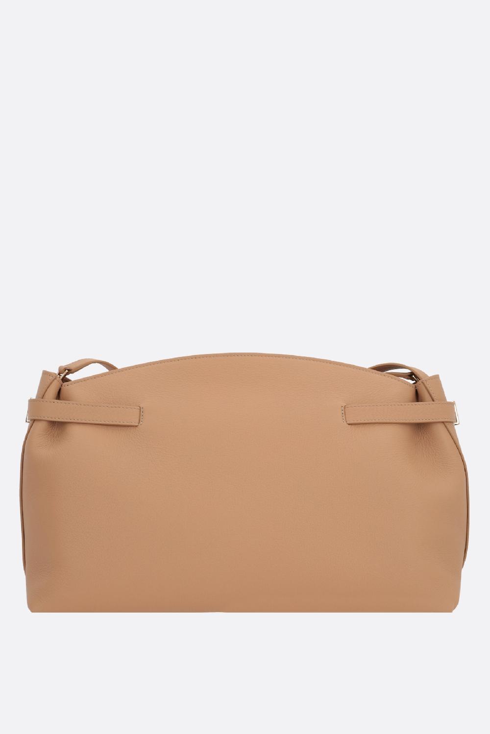 FERRAGAMO borsa a spalla Hug in pelle martellata Offerta speciale della fabbrica