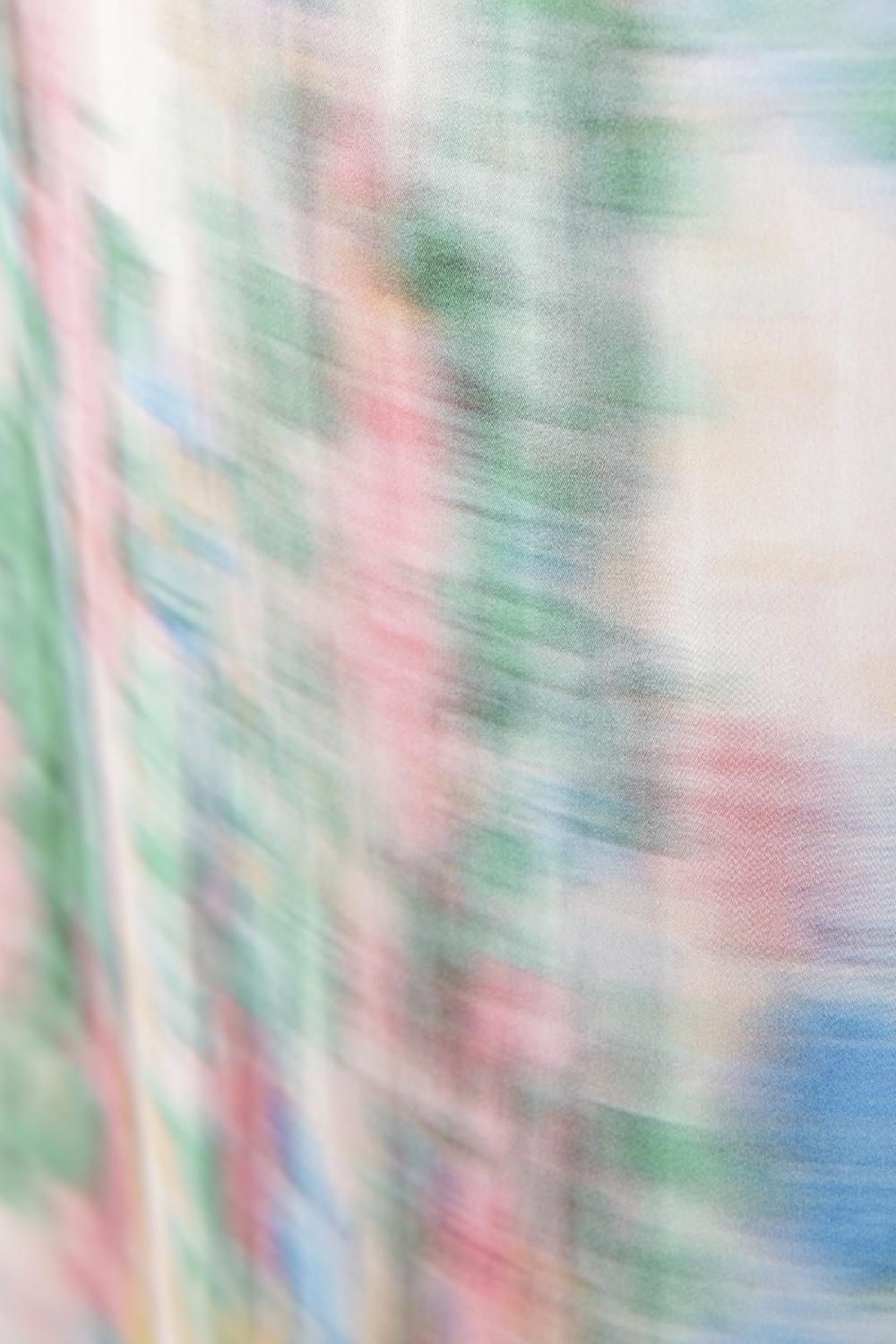 LOEWE gonna in raso stampa stroboscopica Convenienza