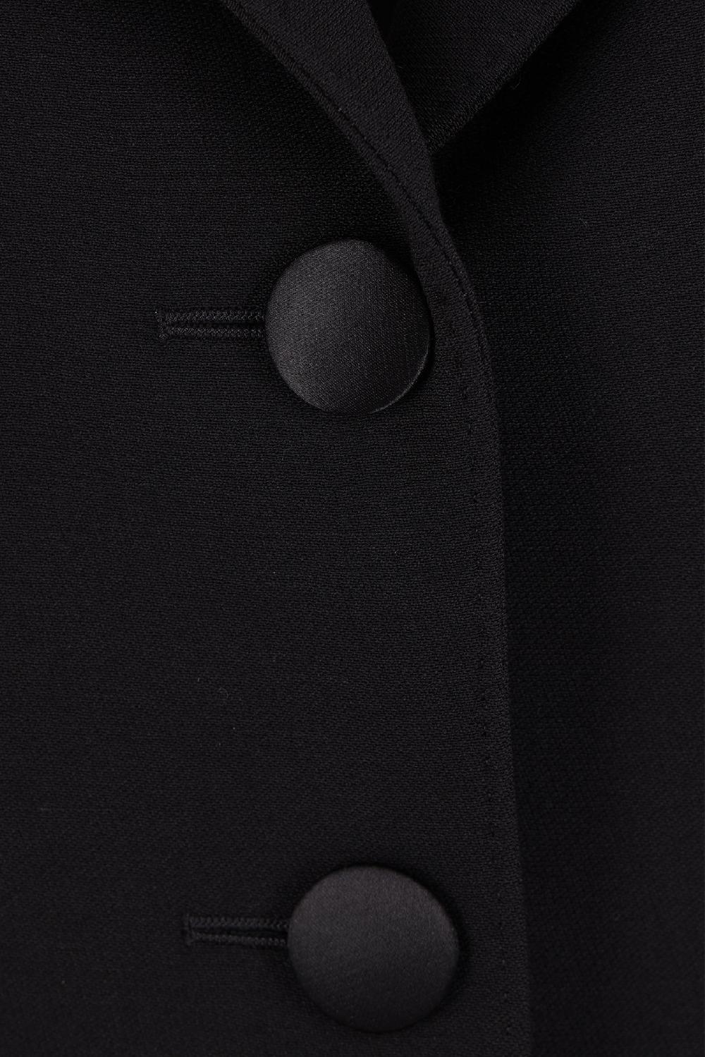 DOLCE & GABBANA giacca lunga monopetto Dolce in cady Presa