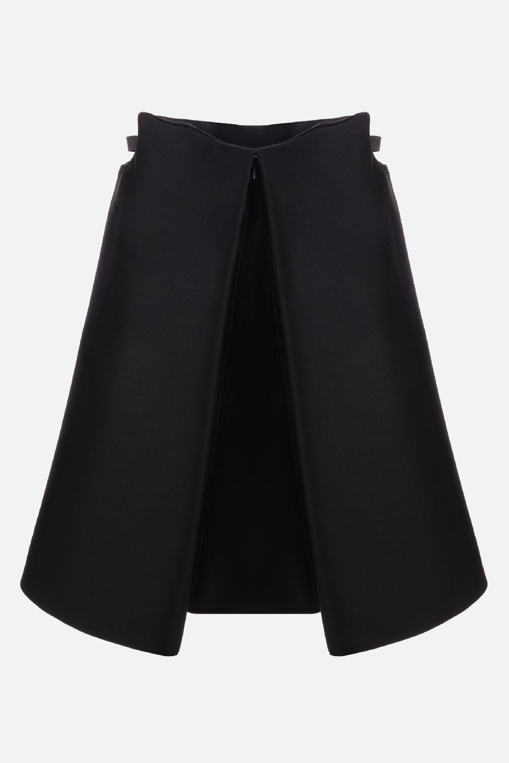 VERSACE miniabito bustier in lana e seta Offerta