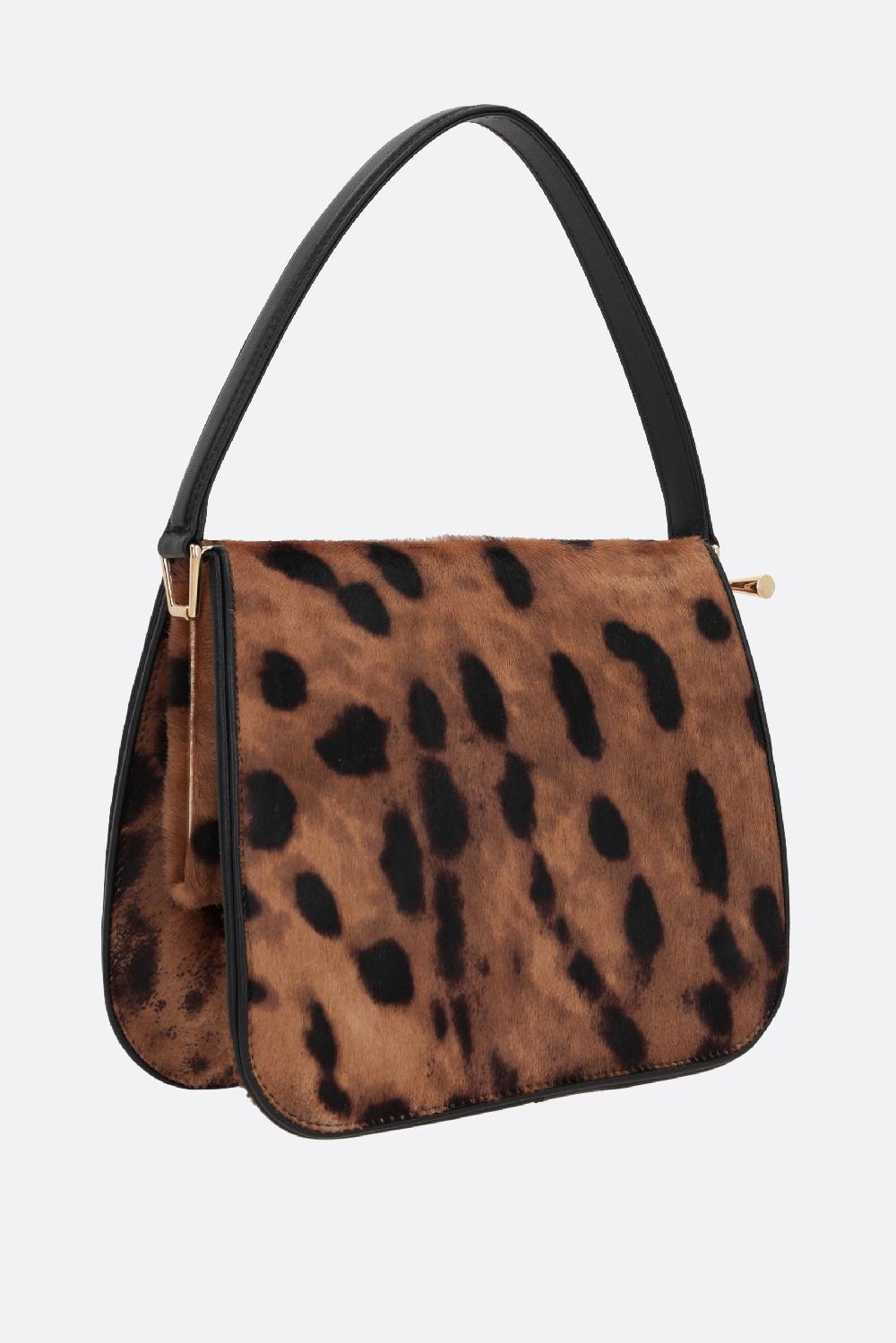 FERRAGAMO borsa a mano New Frame in cavallino Online