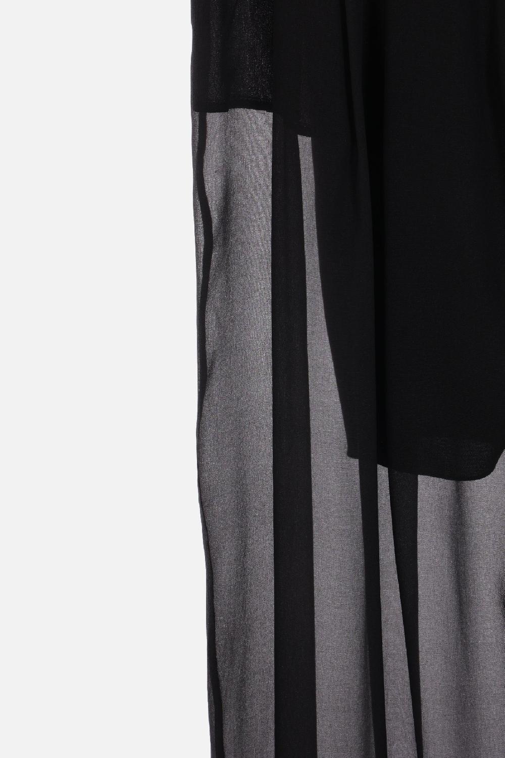 DOLCE & GABBANA pantalone a gamba larga in chiffon Saldi