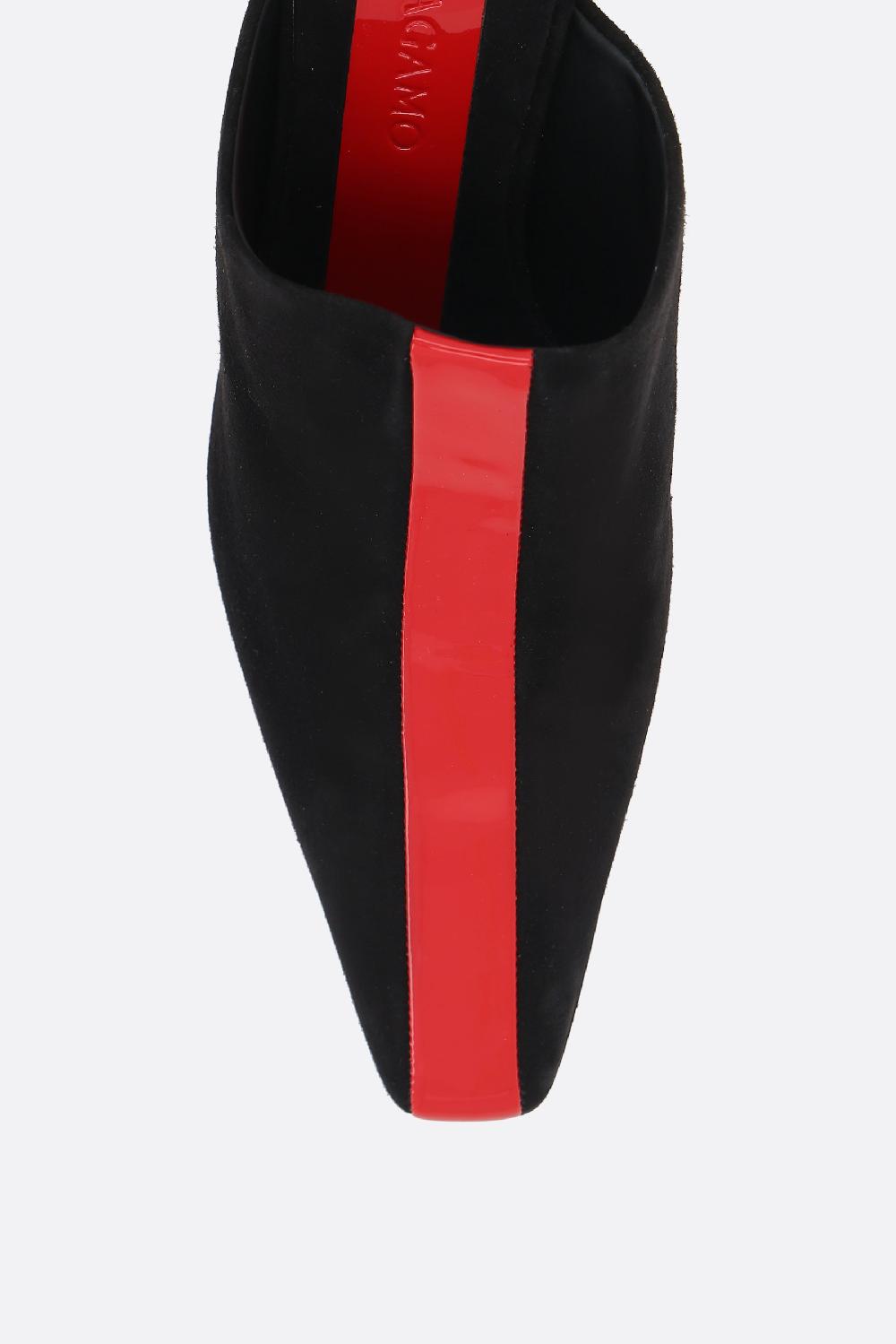 FERRAGAMO mule Sophye in suede Offerte