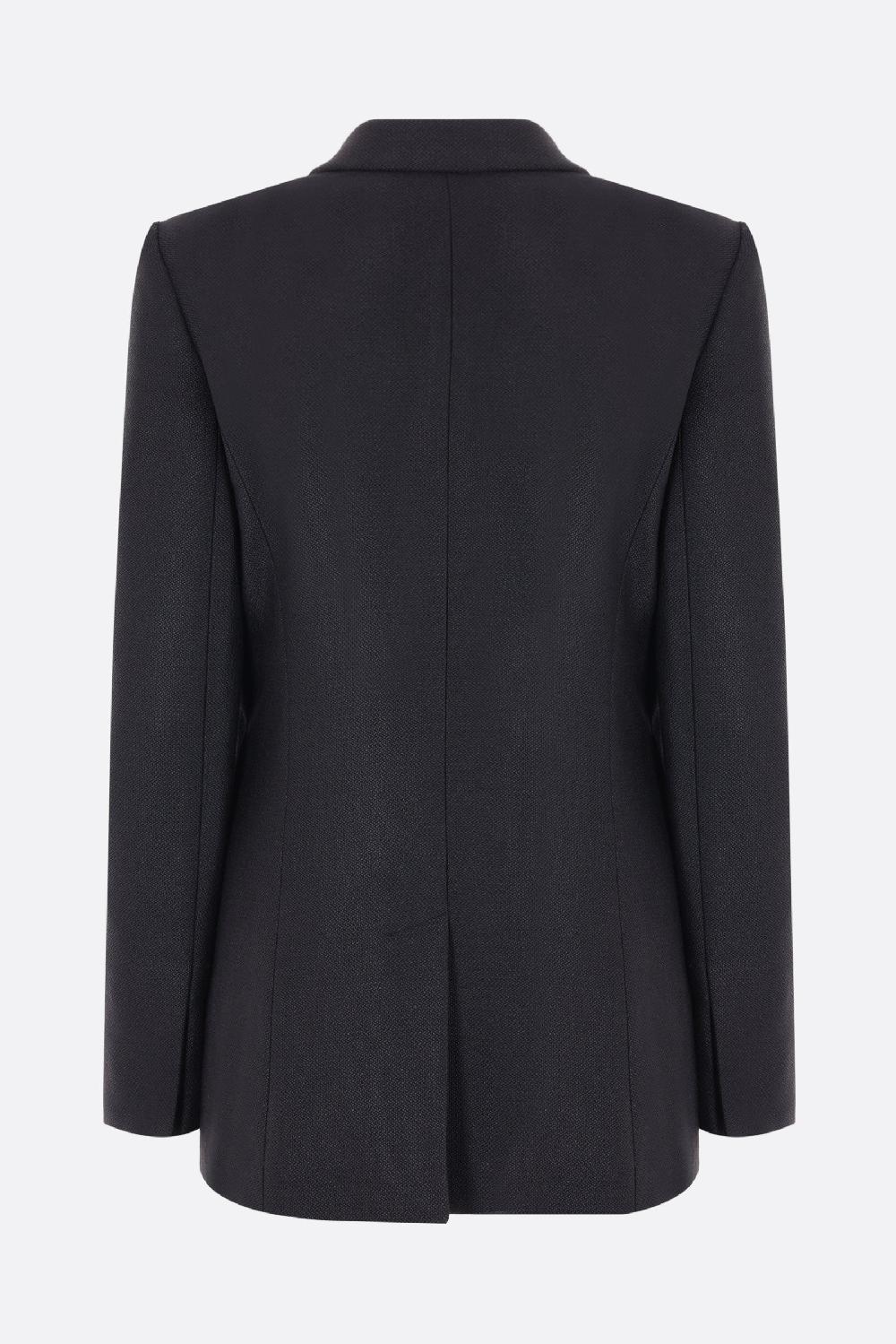 CHLOÉ giacca doppiopetto in seta e lana Offerta speciale