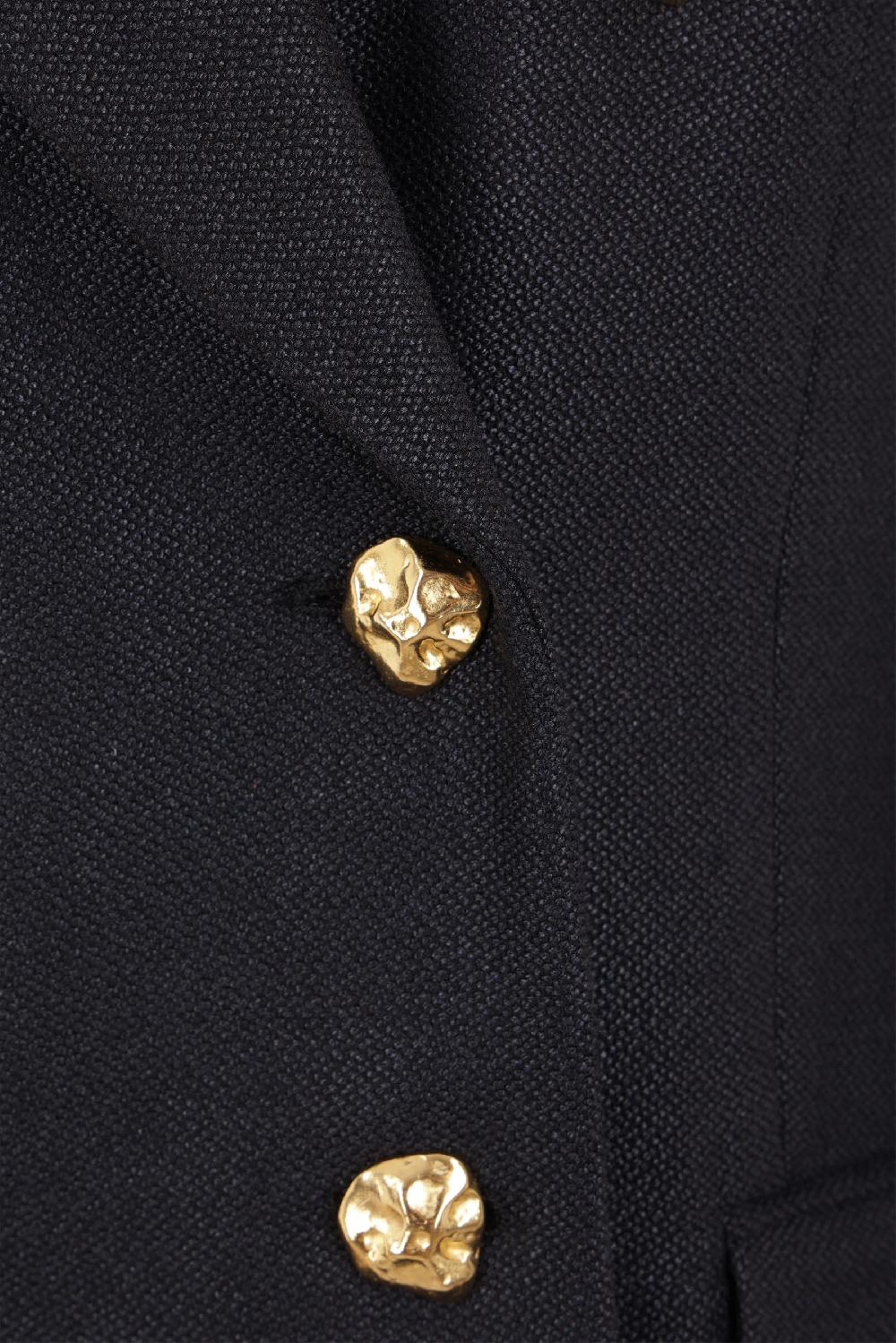 CHLOÉ giacca doppiopetto in seta e lana Offerta speciale