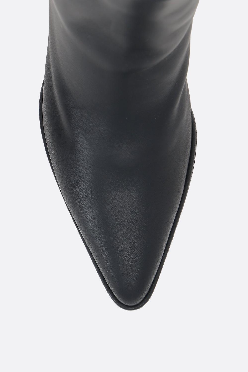 SERGIO ROSSI stivaletto texano sr Thalestris in nappa Grande vendita