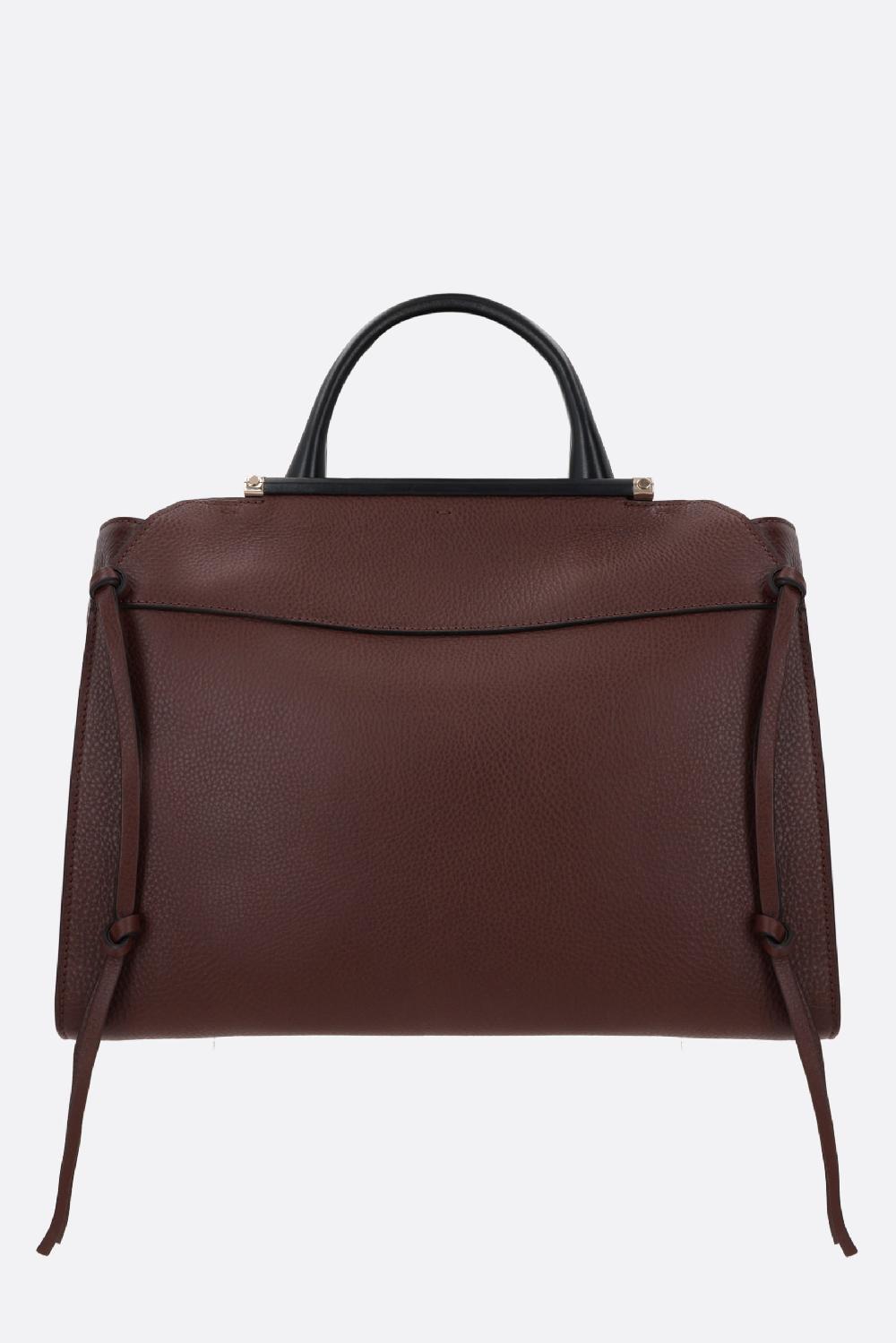 CHLOÉ borsa a mano Steph media in pelle martellata Flash Sale