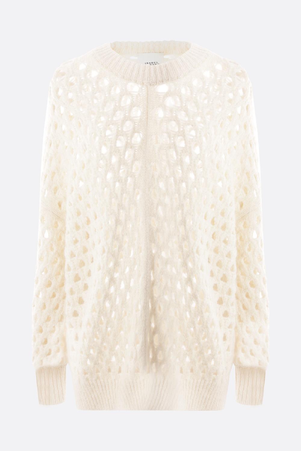 ISABEL MARANT pullover Tane in misto baby alpaca