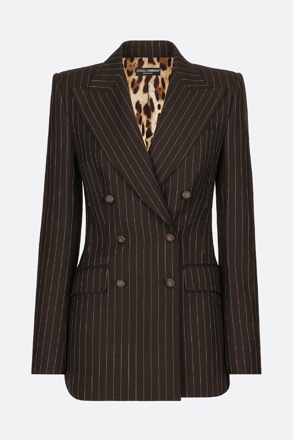 DOLCE & GABBANA giacca doppiopetto Turlington in lana