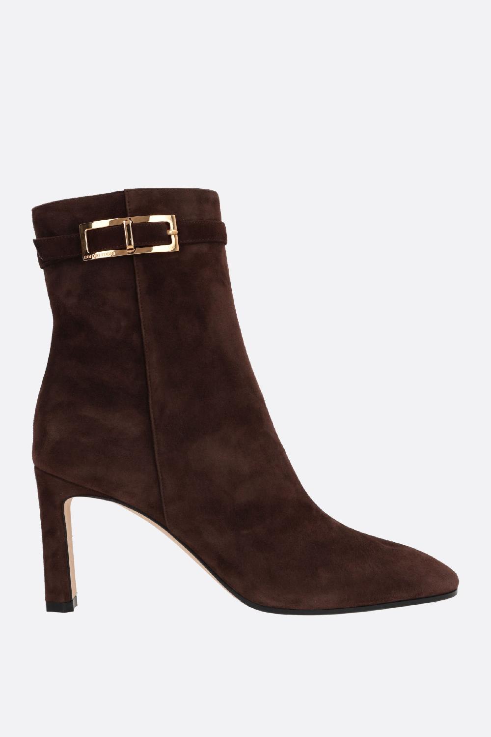 SERGIO ROSSI stivaletto Sr Nora in suede