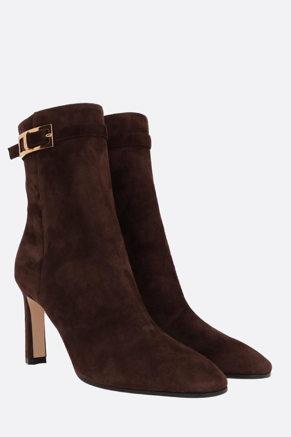 SERGIO ROSSI stivaletto Sr Nora in suede Offerta Anniversario