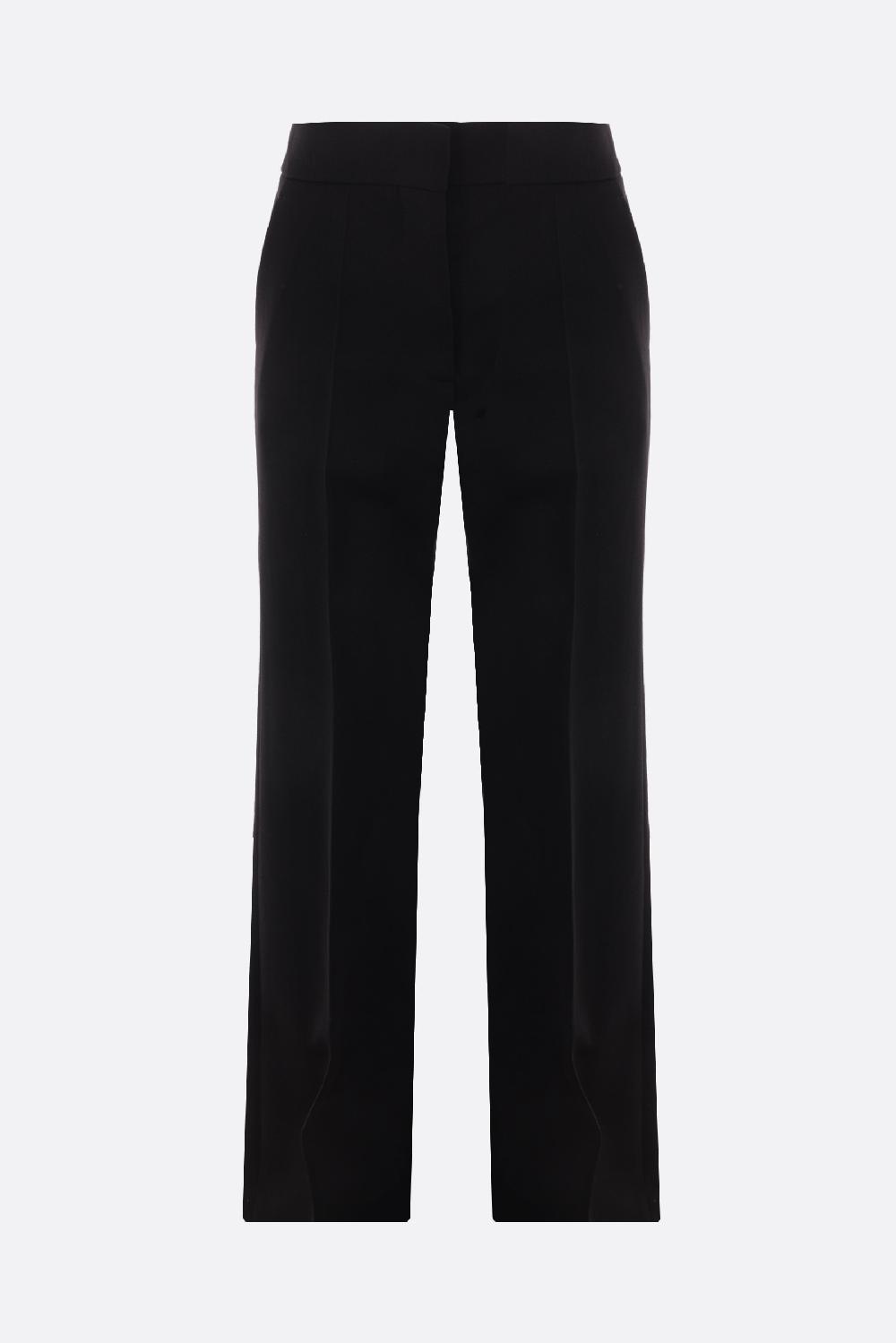 GIVENCHY pantalone flare in gabardine