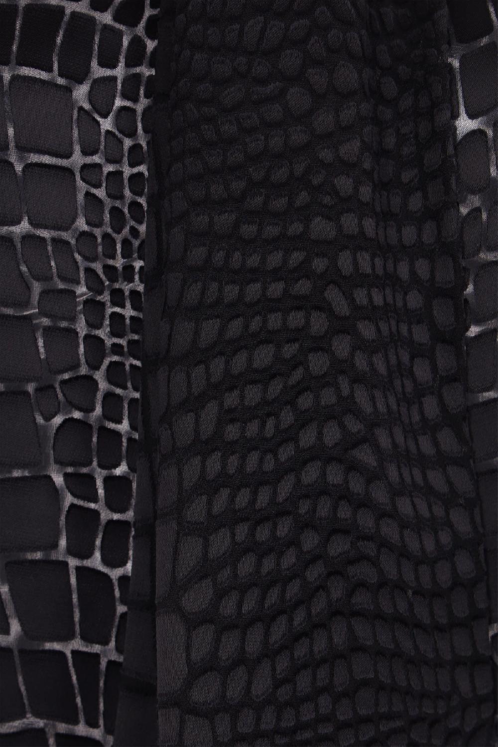 VERSACE camicia in misto seta devoré Coccodrillo Online Outlet