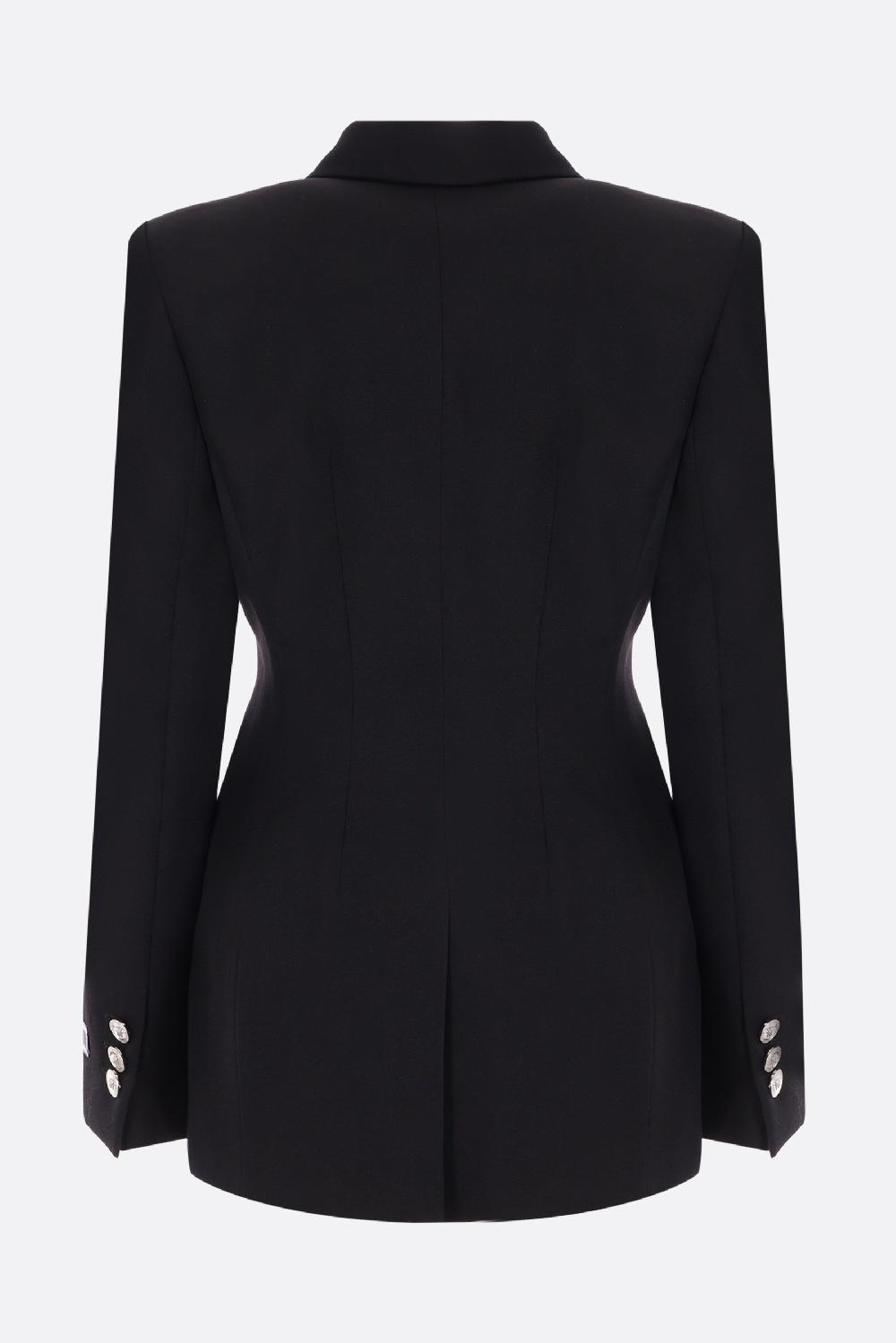 VERSACE giacca doppiopetto in grain de poudre Offerta temporanea