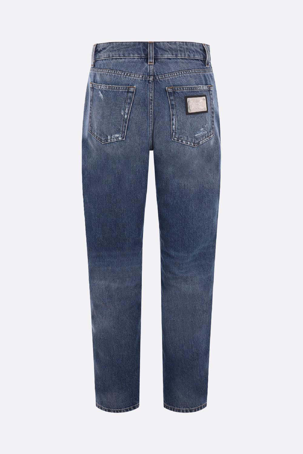 DOLCE & GABBANA jeans boyfriend in denim Offerte esclusive
