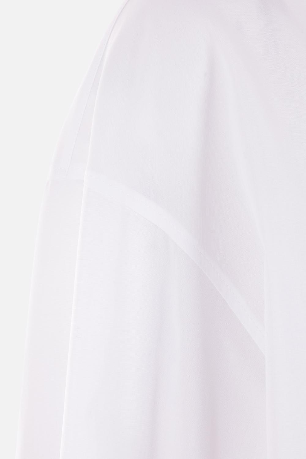 ALEXANDER McQUEEN camicia in popeline Orchid Grandi sconti