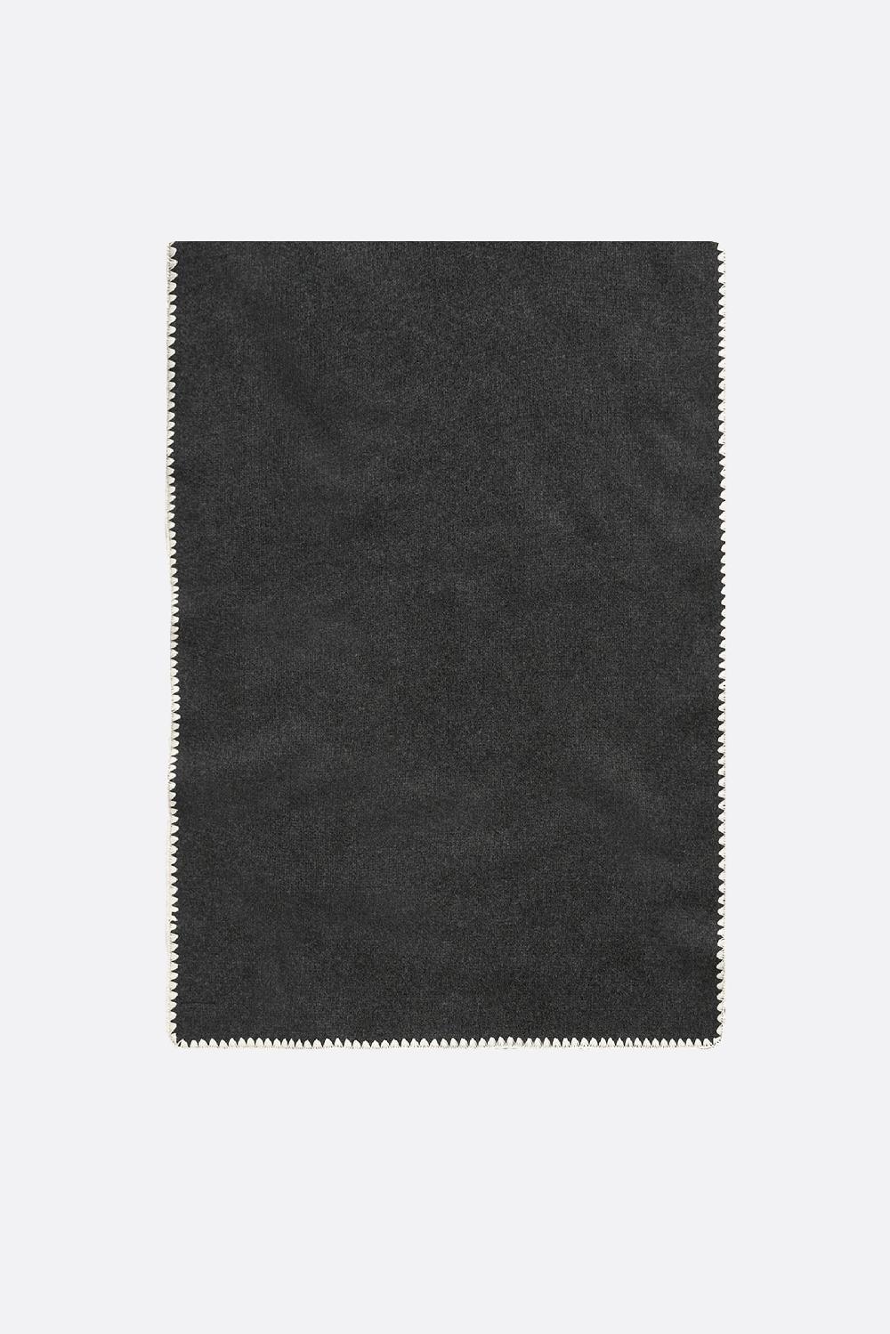 TOTEME sciarpa in lana e cashmere con ricamo