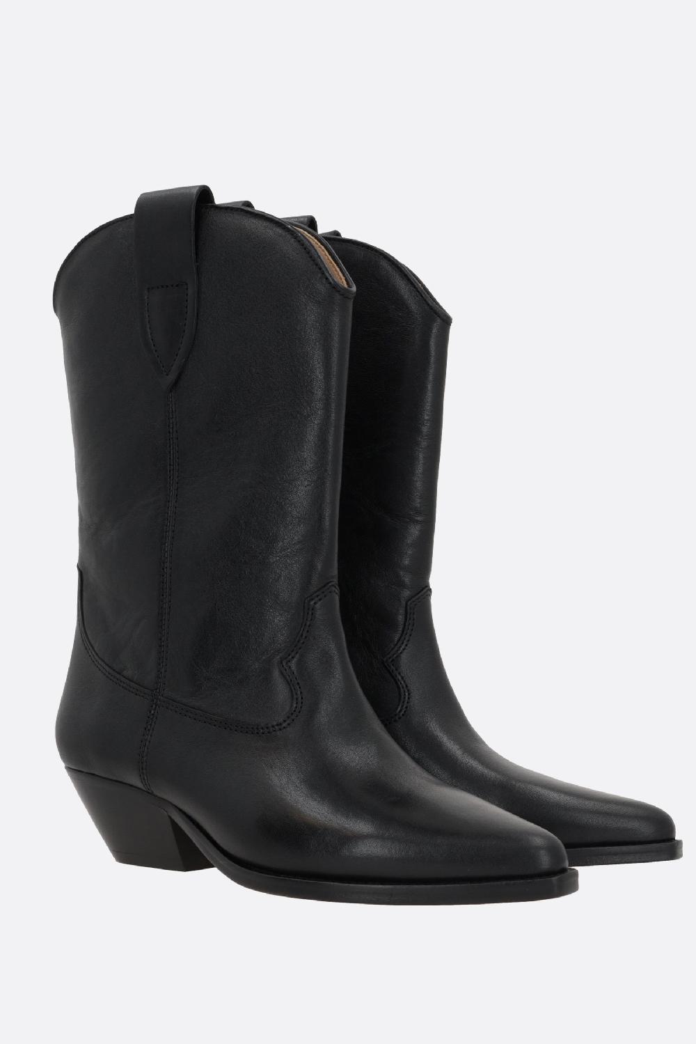 ISABEL MARANT stivaletto texano Duerto in pelle liscia Enormi risparmi